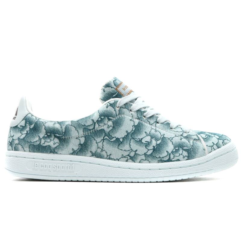 le coq sportif ASHE PRESTIGE PONY HAIR PRINT  WAN BLUEの画像