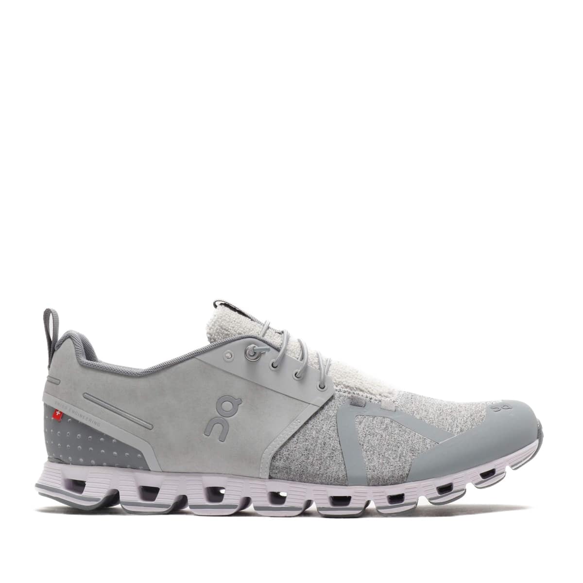 on cloud terry silver mens
