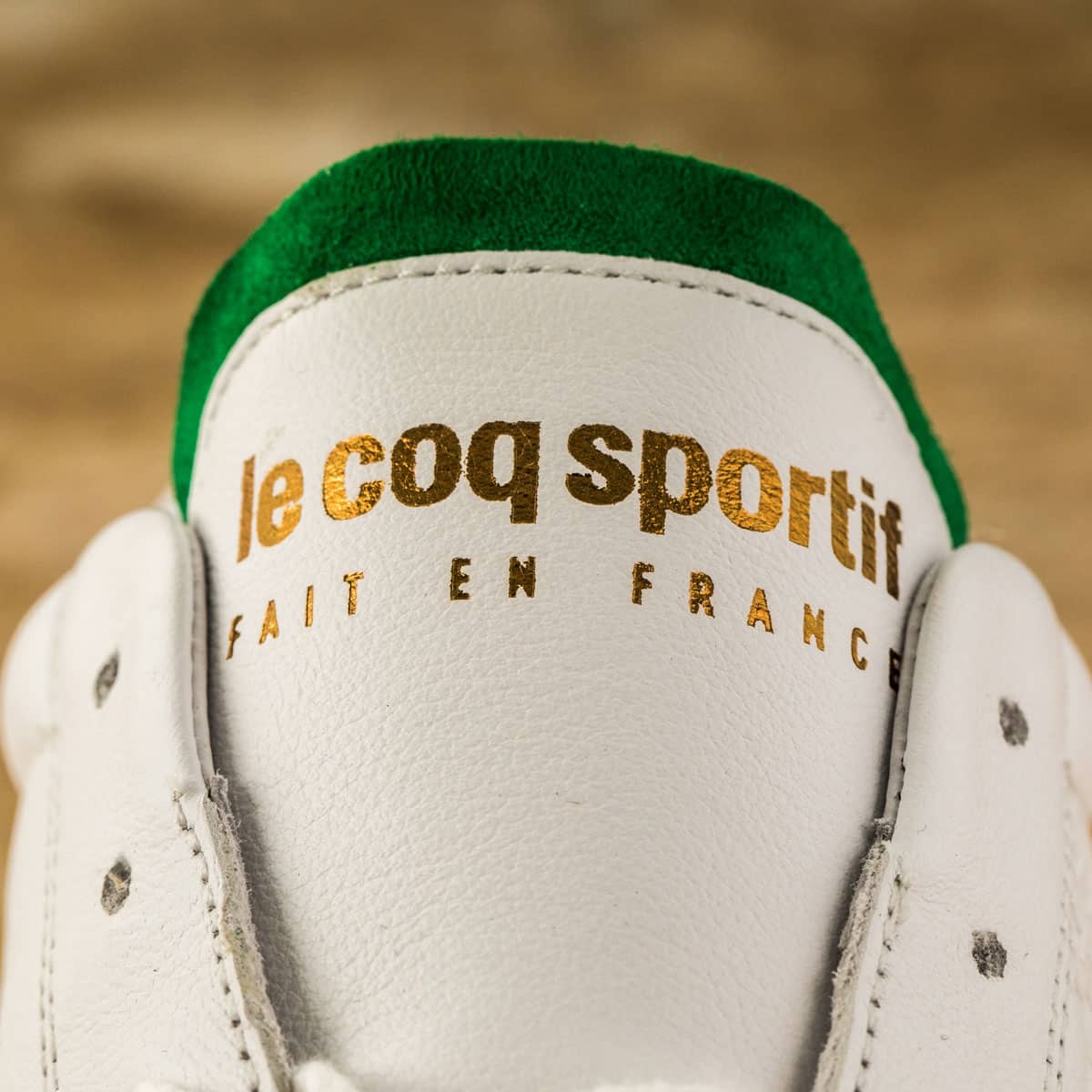 le coq sportif BLAZON  WHITE/GREEN 18FW-Sの画像