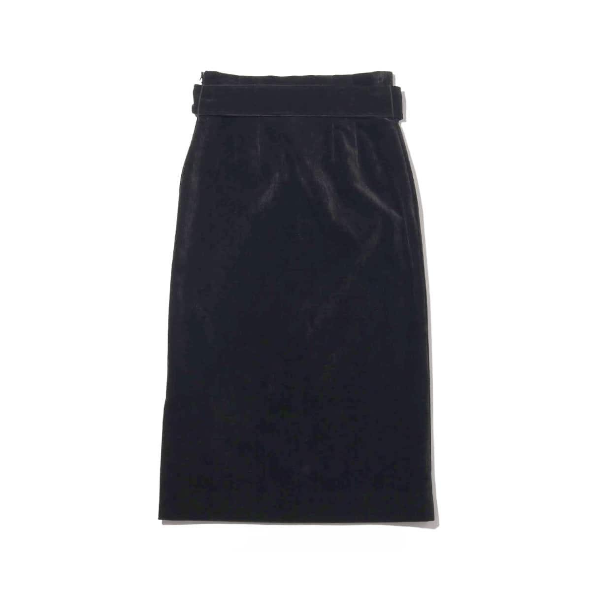 atmos pink コーディロイ ペンシルスカート BLACKの画像