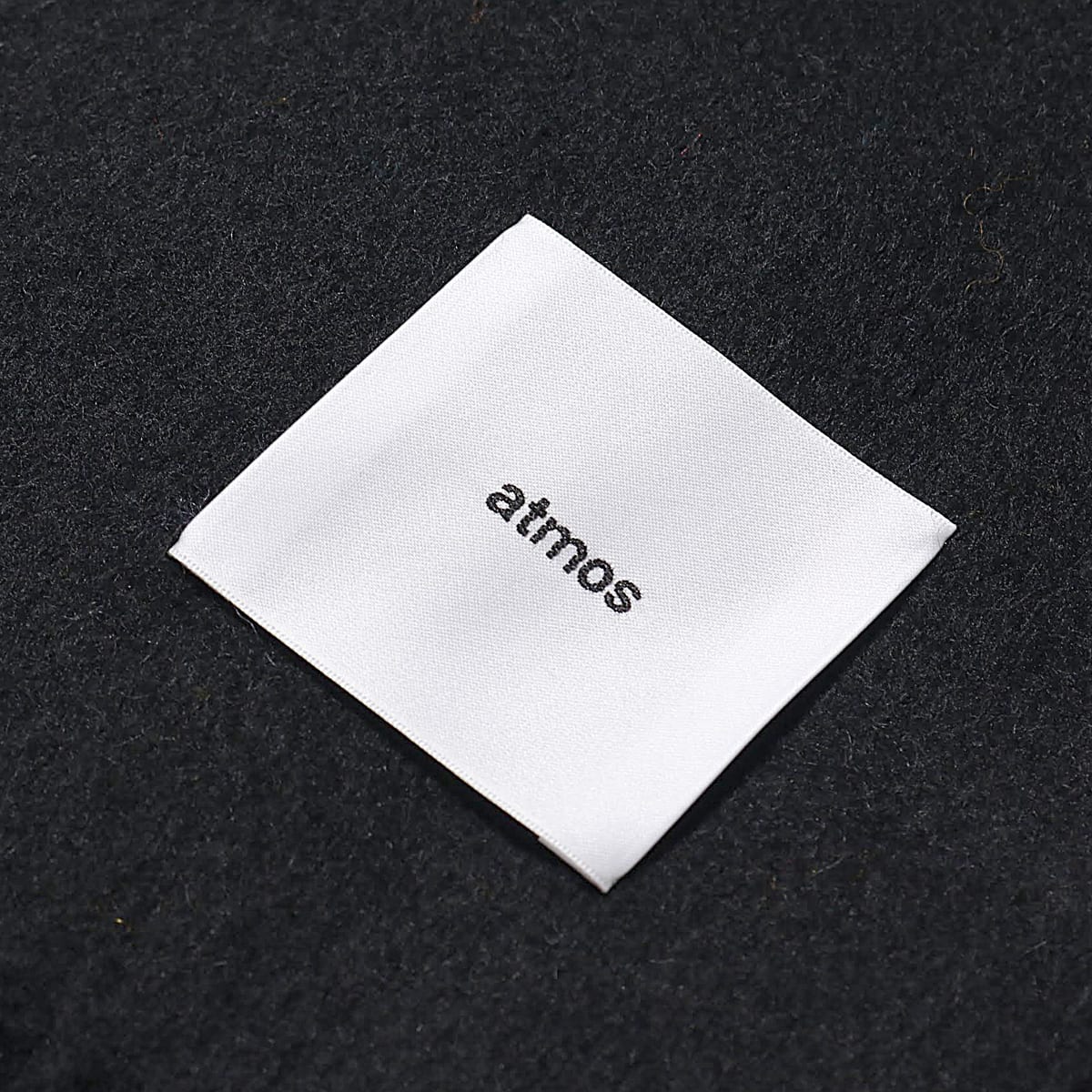 atmos pink カシミヤ ブレンド ストール BLACKの画像