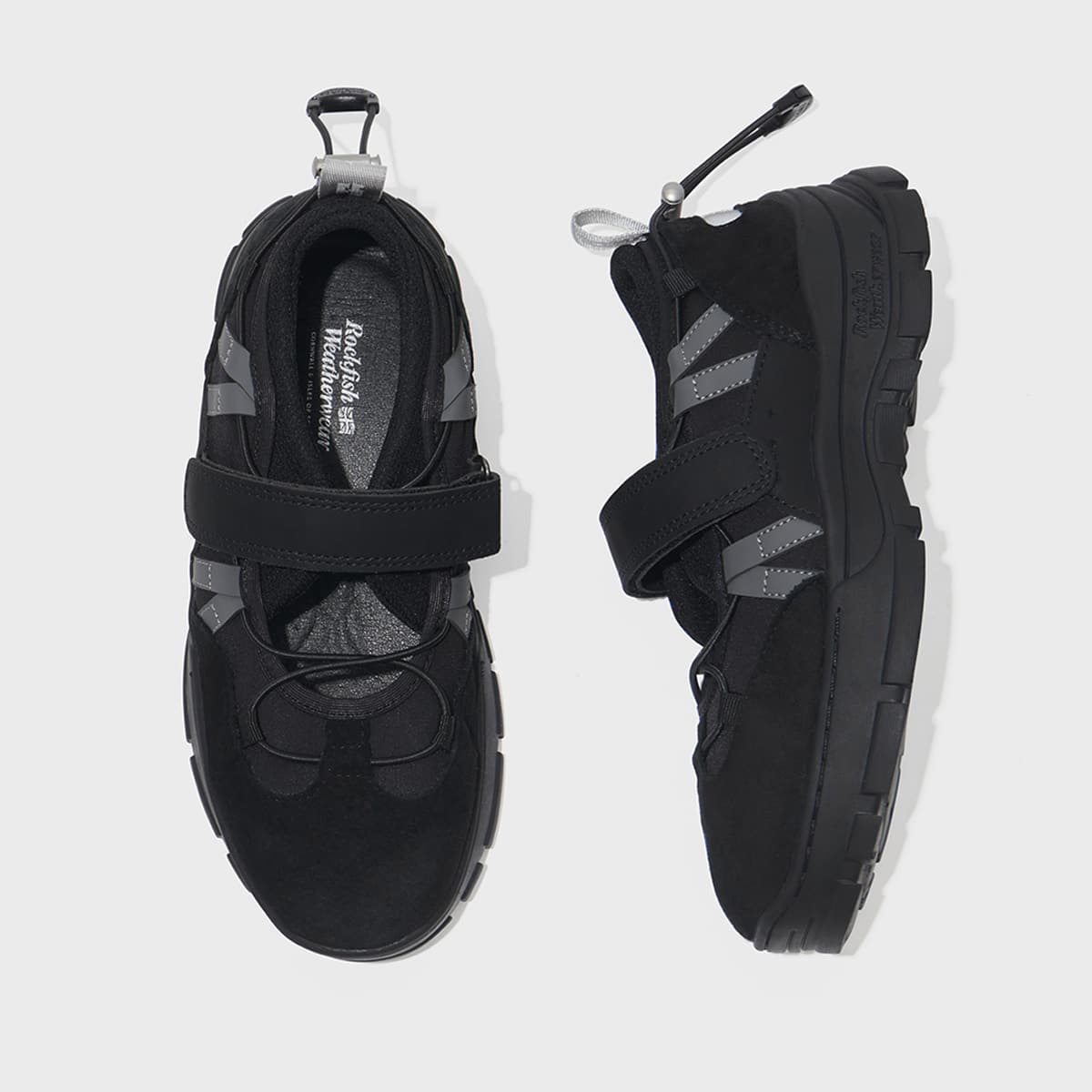 ROCKFISH WEATHERWEAR BRYN VELCRO SNEAKERS_NEOPRENE BLACKの画像