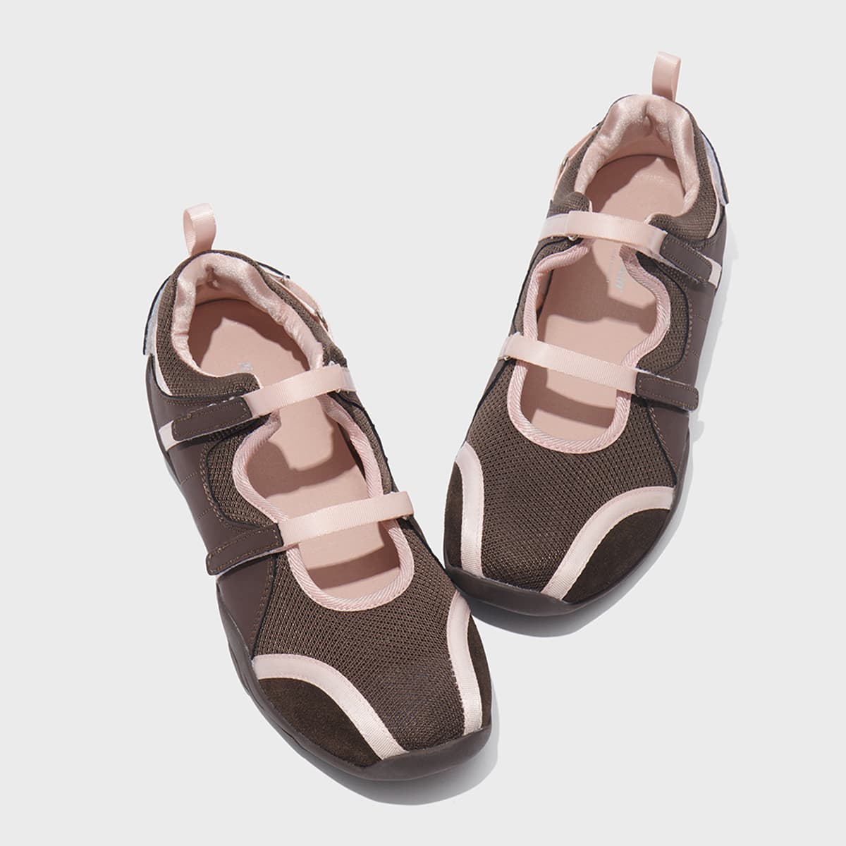 ROCKFISH WEATHERWEAR ZANE TWO STRAP SNEAKERS BROWNの画像