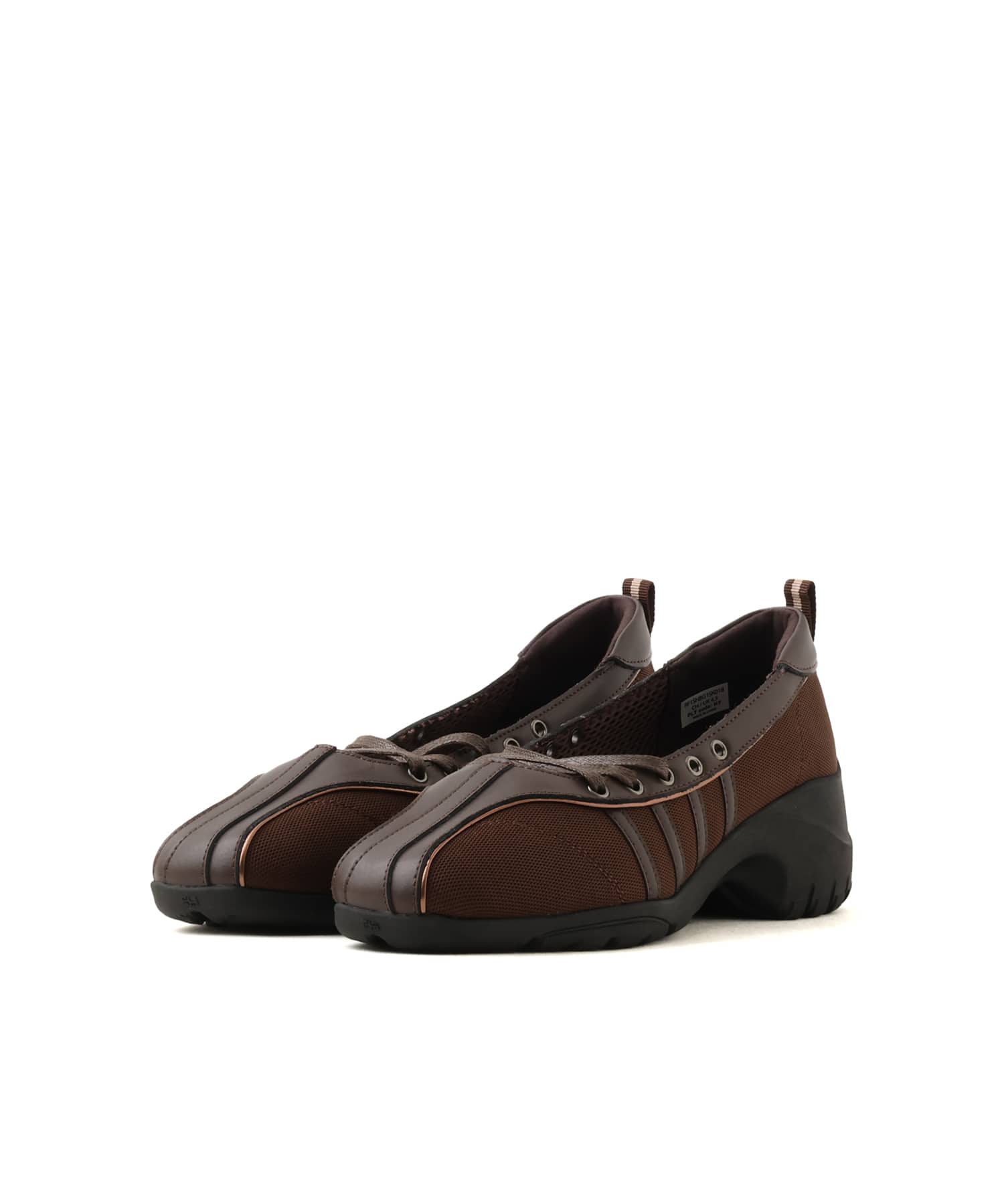 ROCKFISH WEATHERWEAR BLISS PLTFLACEUPSNKR CHOCOの画像