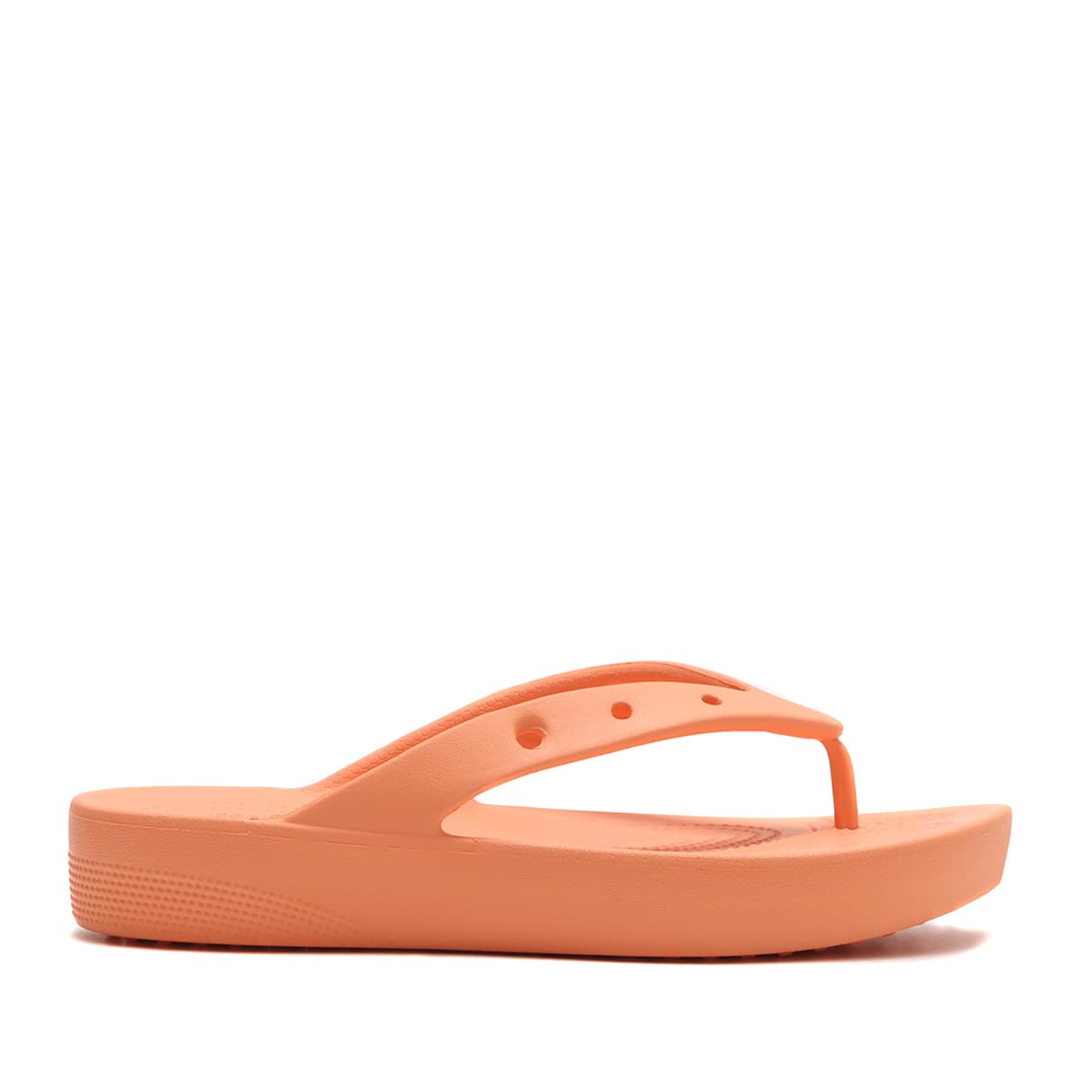 Crocs Classic Platform Flip W Papaya の画像