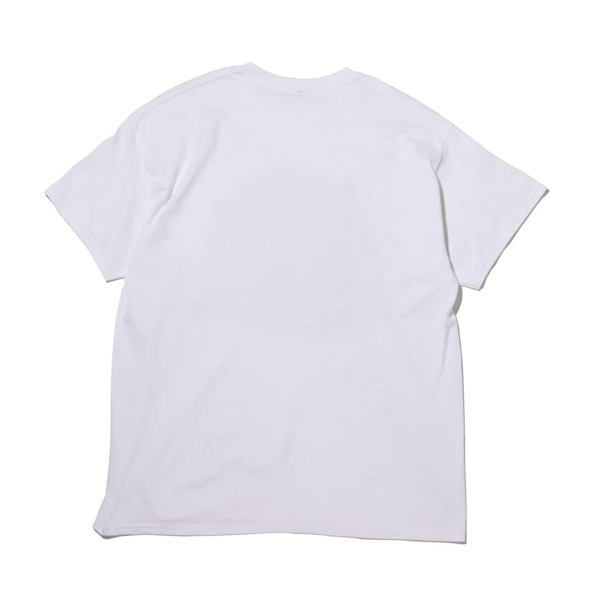 atmos pink YAGI TEE WHITEの画像