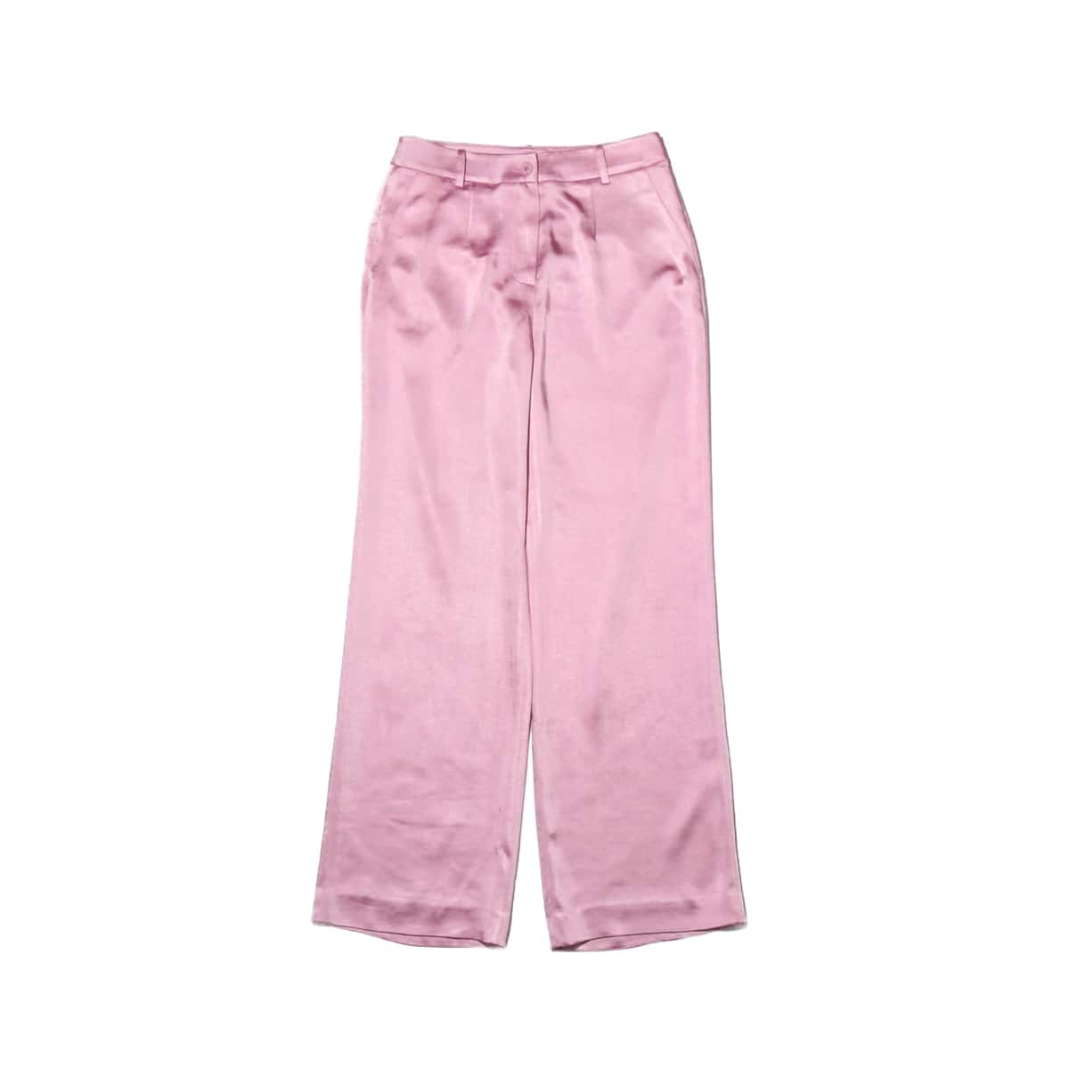 atmos pink サテン セットアップ スラックス PINK