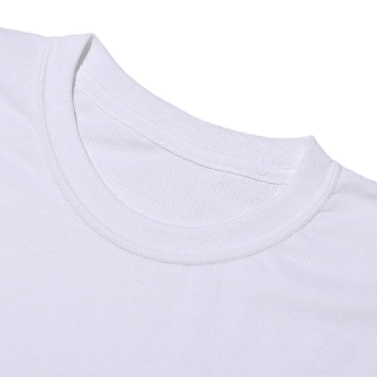 チャライダー × atmos pink フロントラインロゴ Tシャツ WHITEの画像