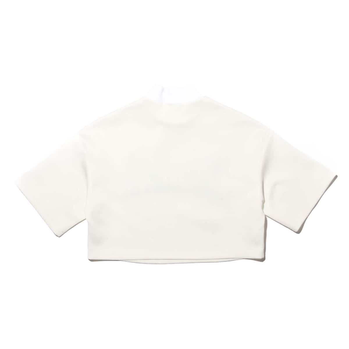 atmos pink ゴムエンボストップス WHITEの画像