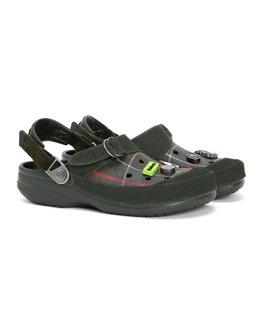 crocs x Barbour x Classic RO Clog Kelpの画像