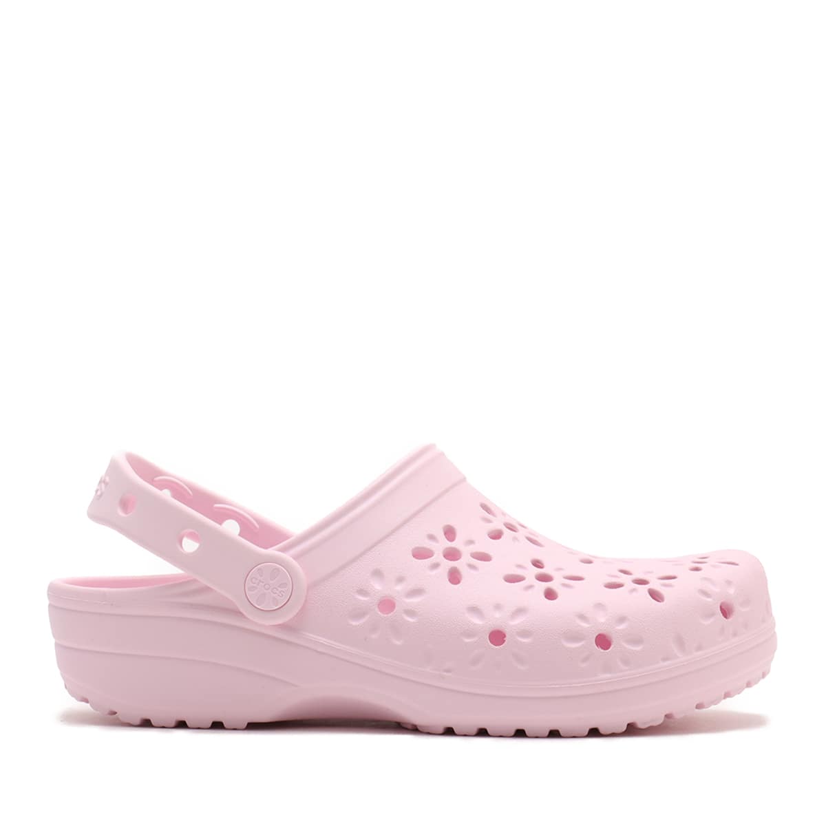 crocs Classic Floral Cut-Out Clog Pink Milk(クロックス crocs Classic Floral Cut-Out Clog Pink Milk(クロックス