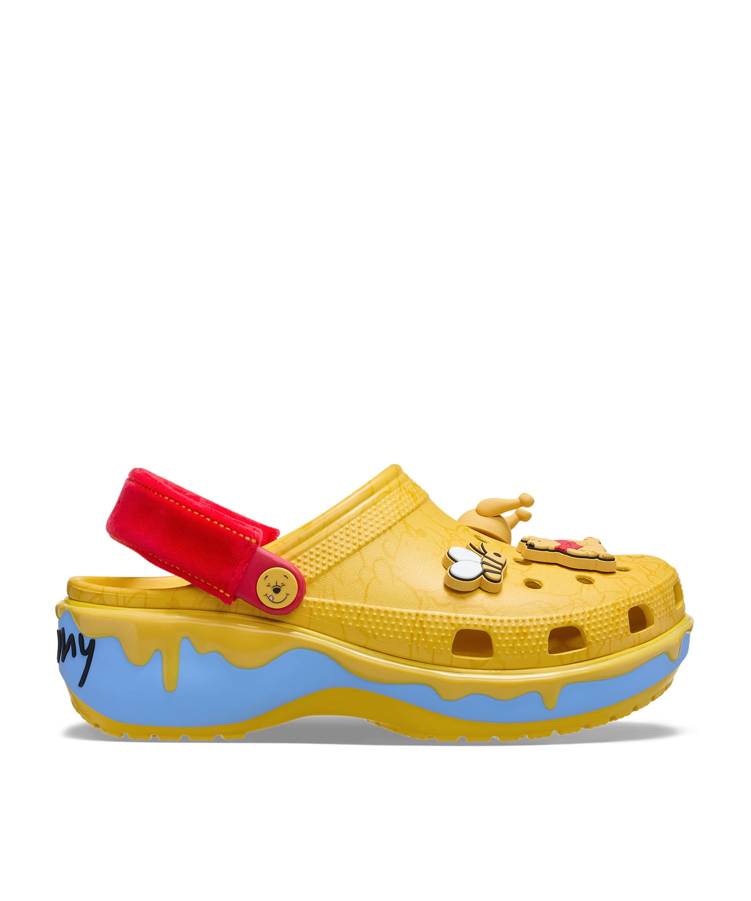 crocs Women's Winnie The Pooh Classic Platform Clog MULTIの画像