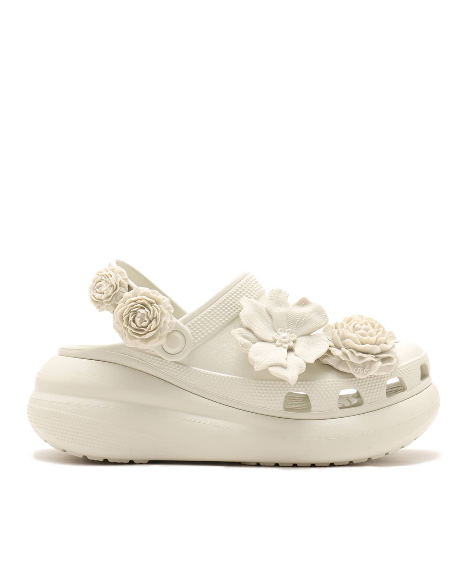 crocs Crush Bouquet Clog Linenの画像