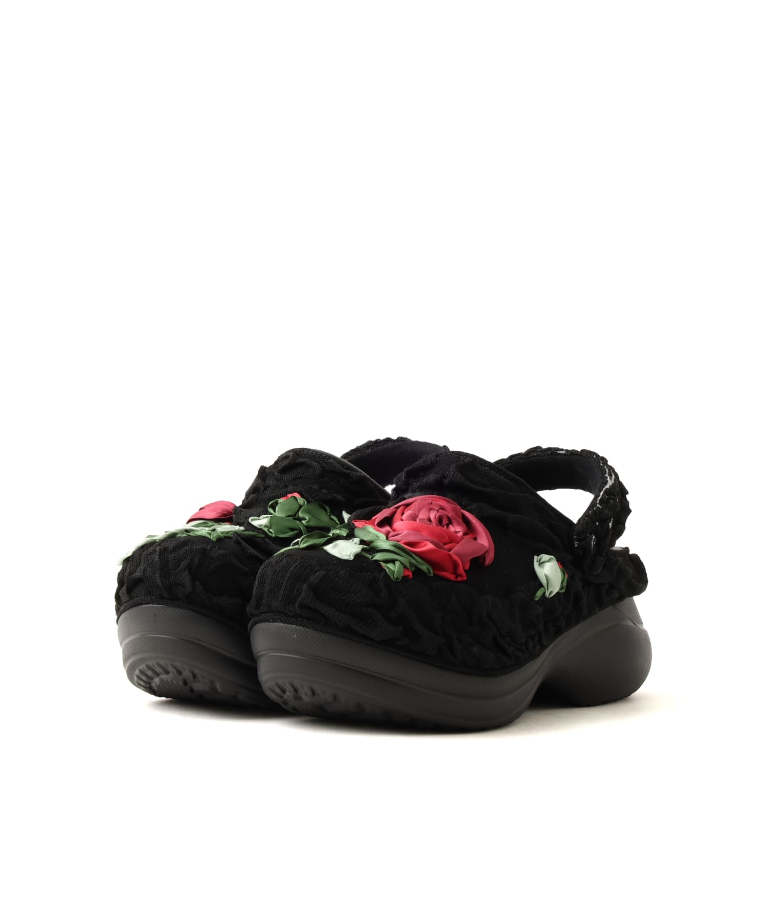 crocs x Caroline Hu Bae Clog Blackの画像
