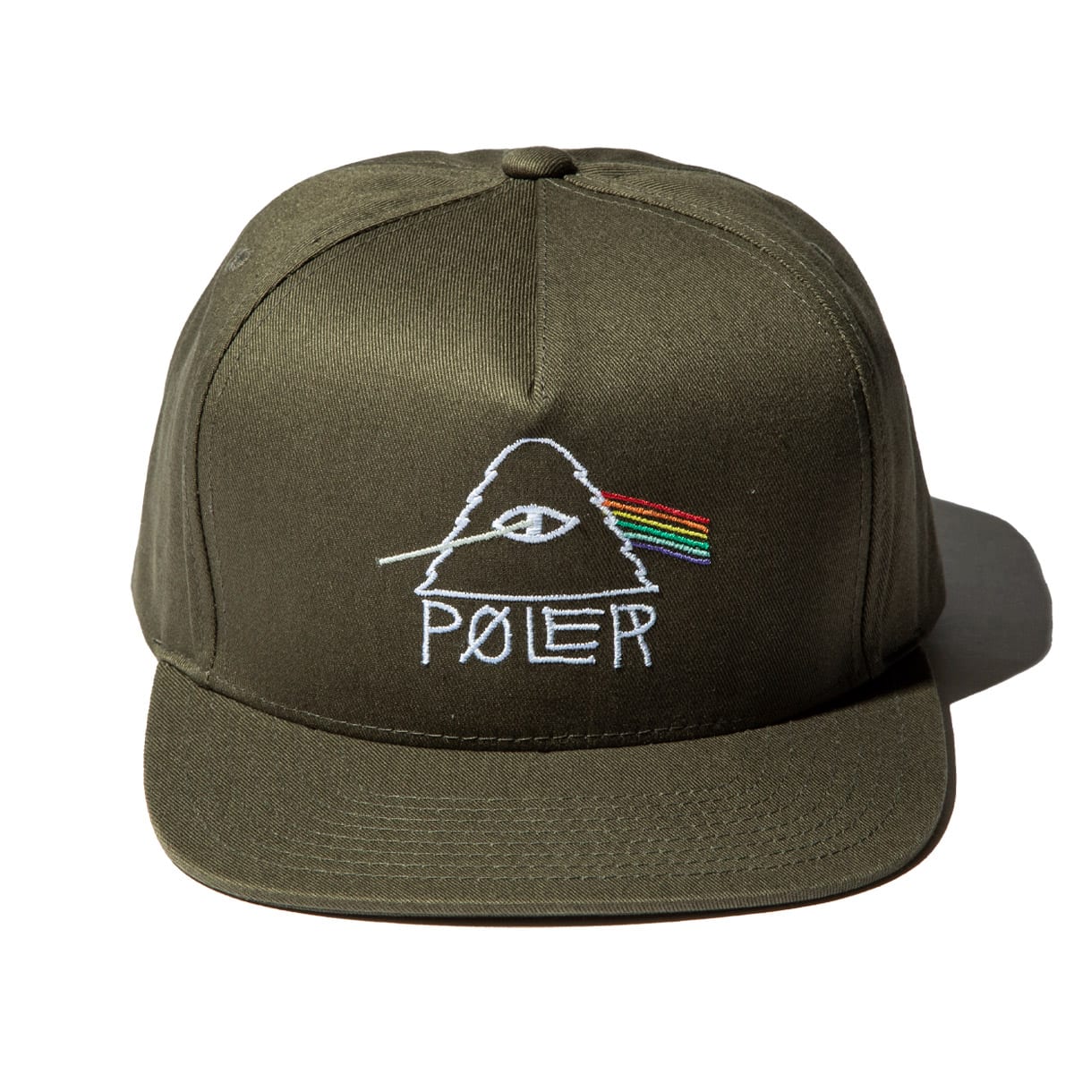 POLER PSYCHEDELIC HAT OLIVE 21SU-Iの画像