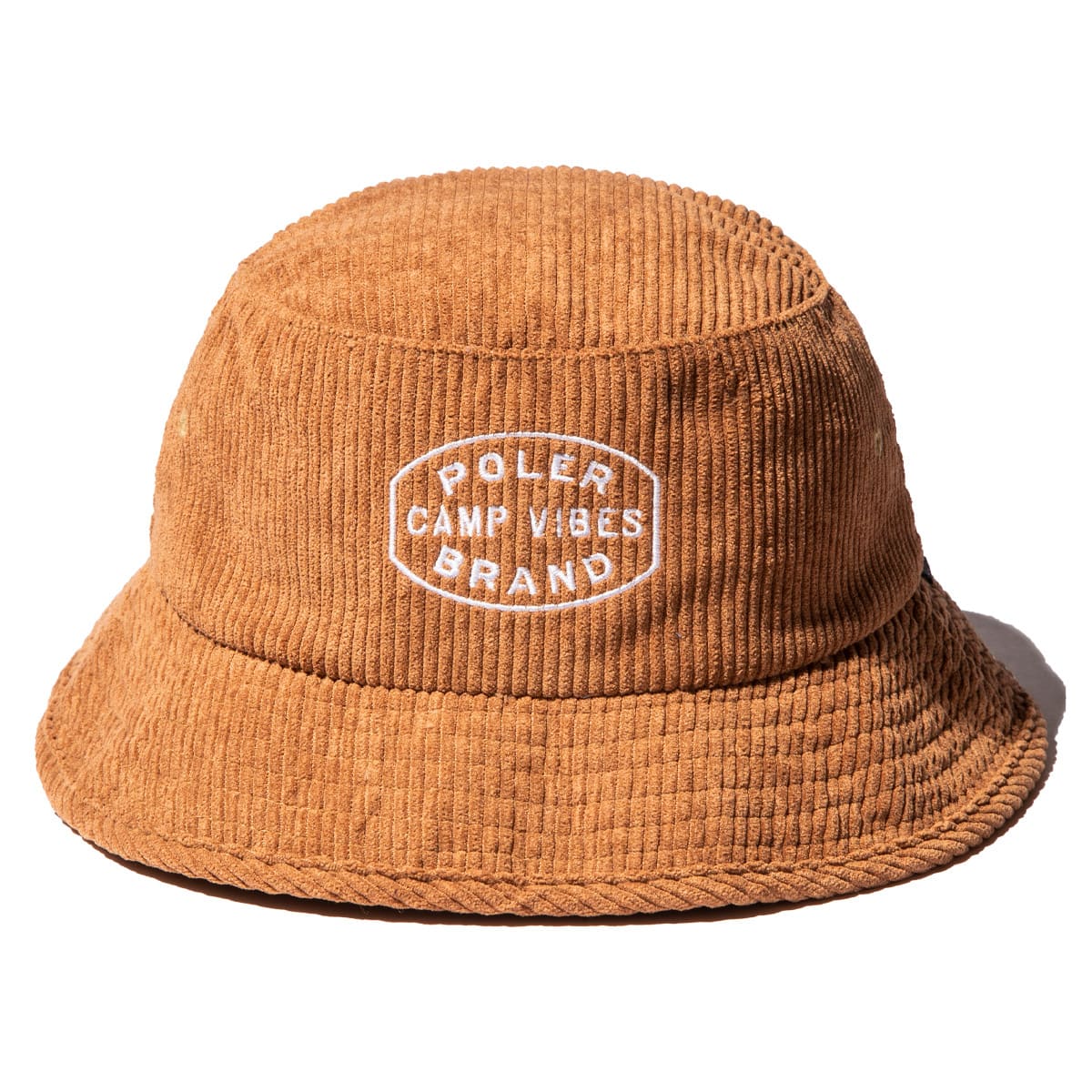POLER VIBES BRAND BUCKET HAT BROWN 21SU-Iの画像