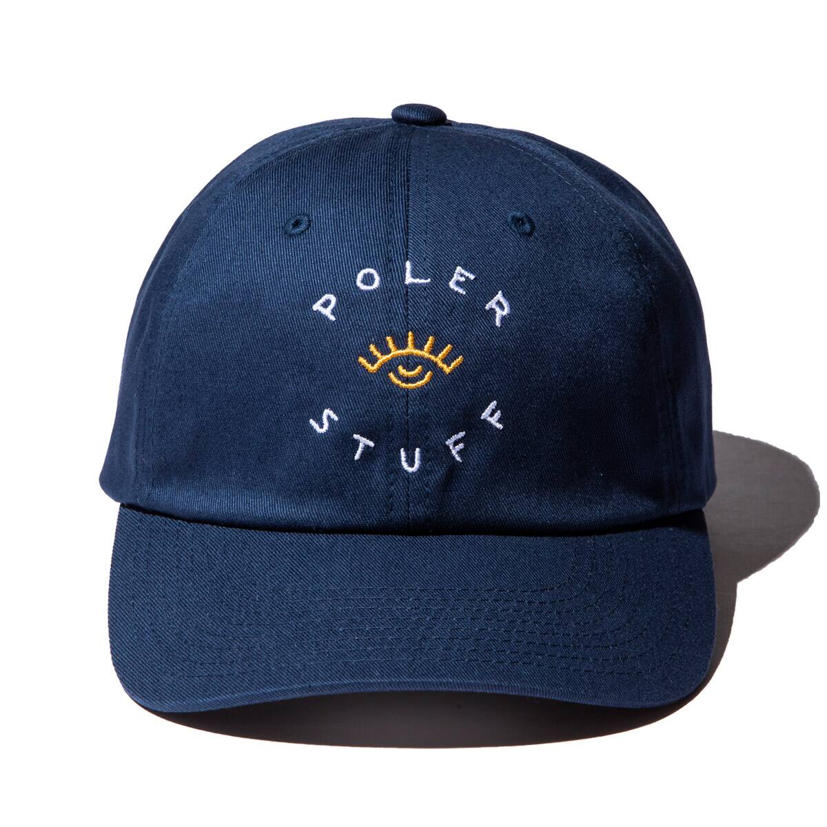 POLER SUMMIT DAD HAT （EYE GAZER HAT） NAVY 21SU-Iの画像