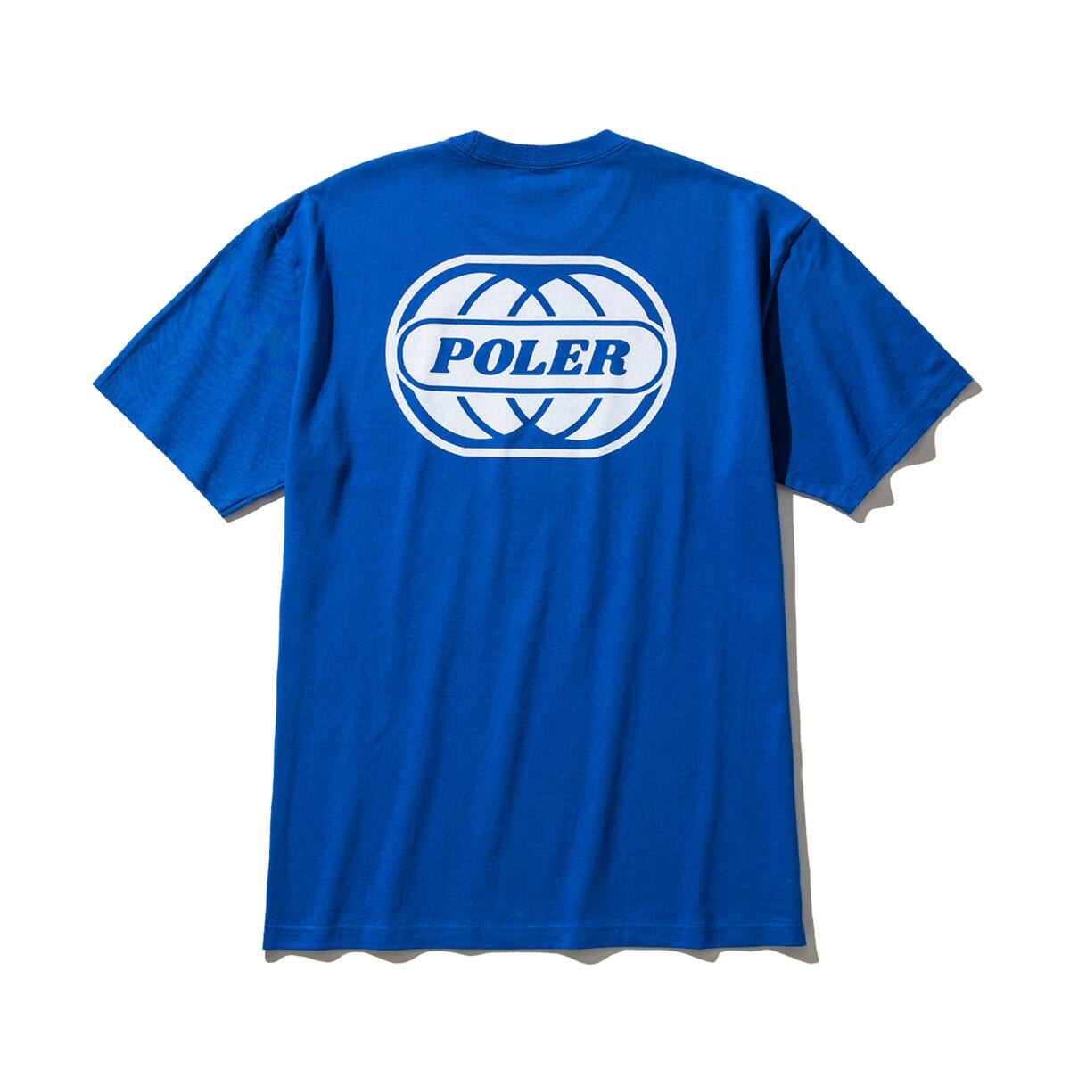 POLER AIRLINES TEE ROYAL BLUE 21SU-Iの画像