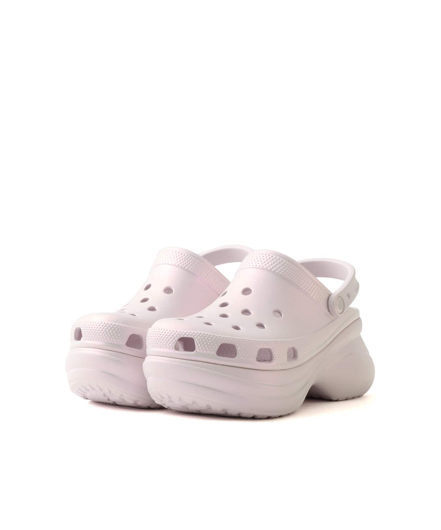 crocs Bae Iridescent Clog Grape Iceの画像