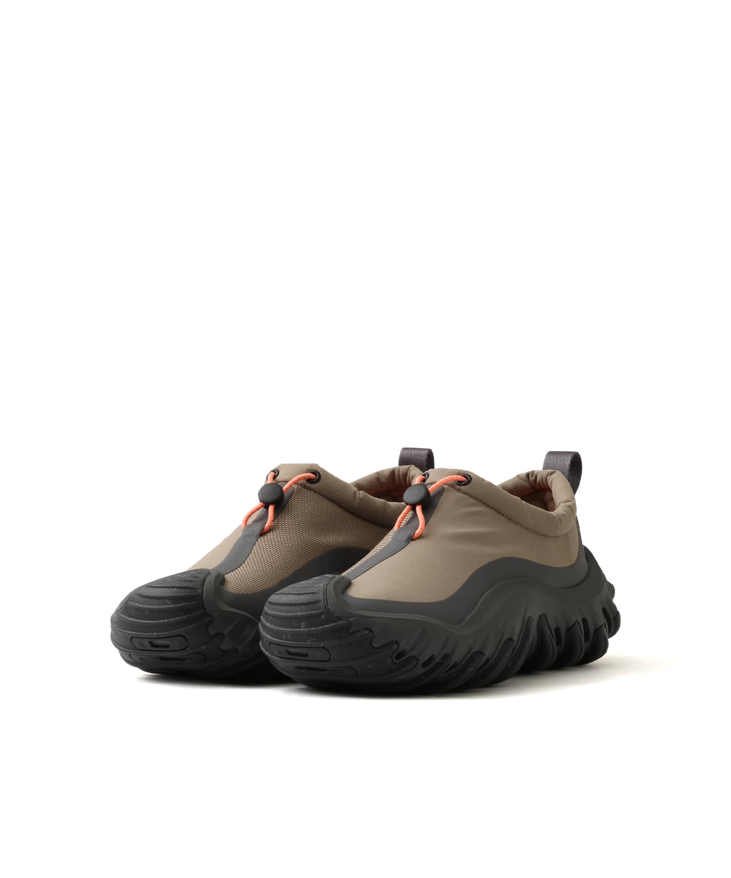 crocs Echo Element Khaki/Orange Rushの画像