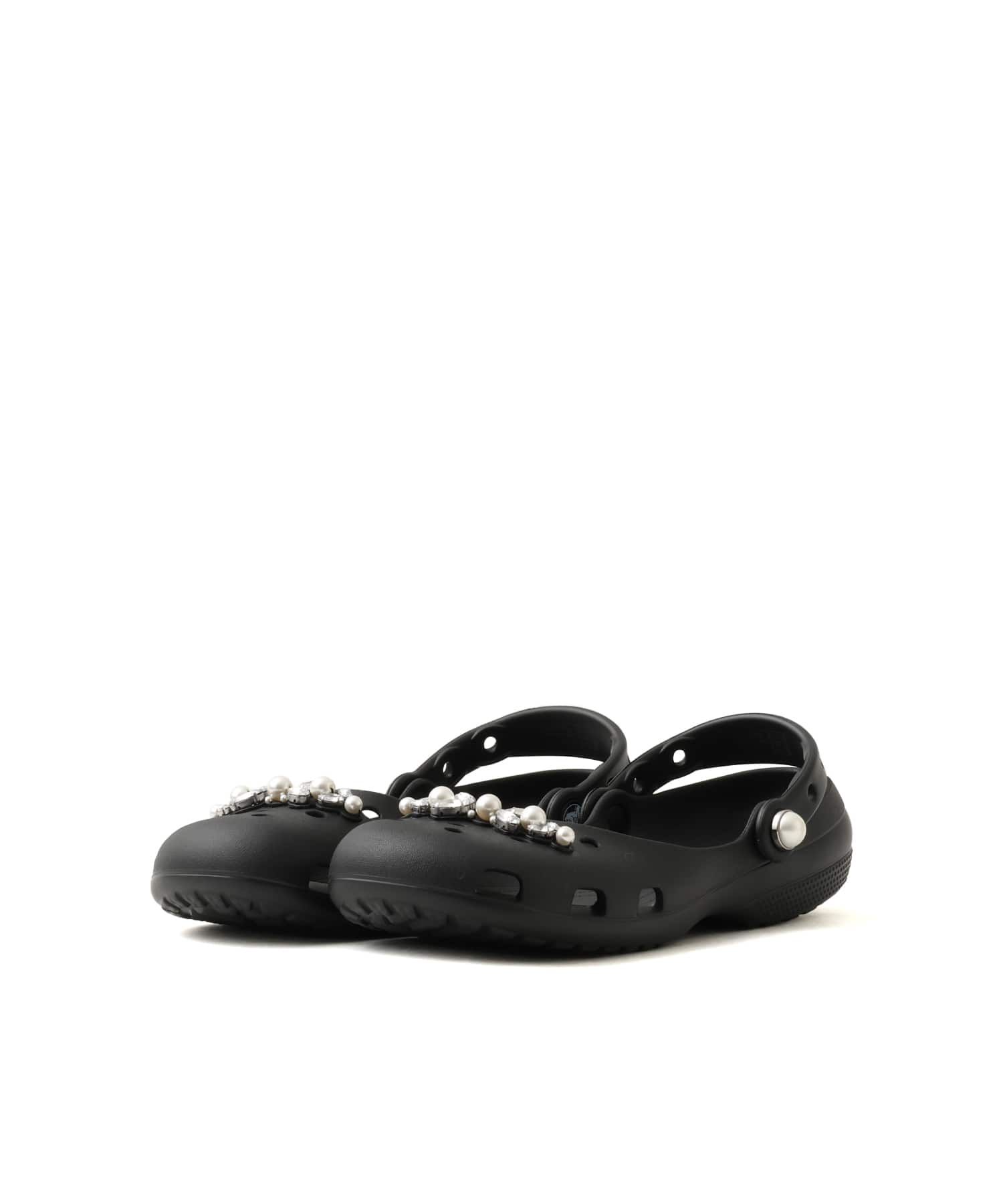 crocs Classic Pearls Ballet Blackの画像
