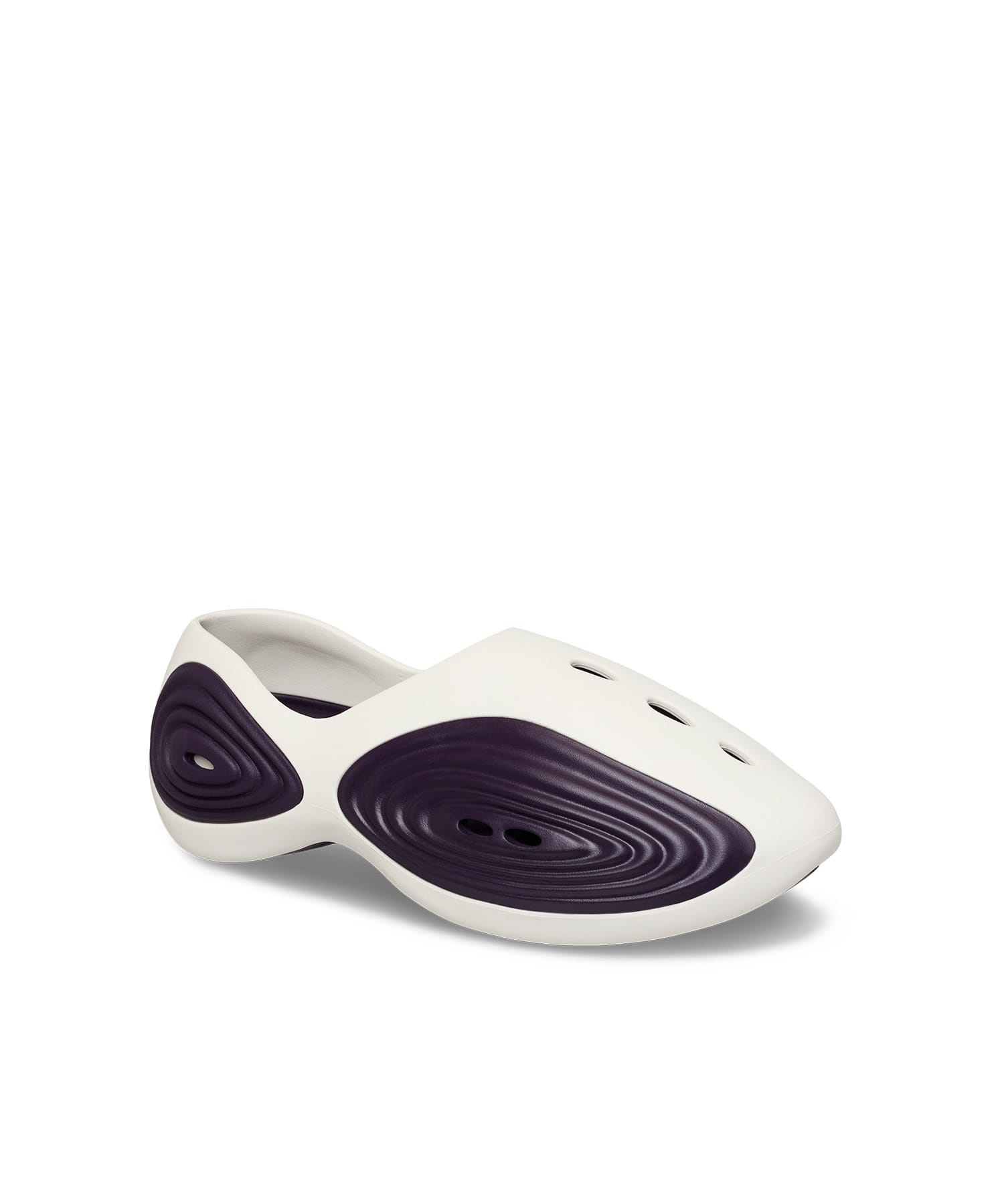 crocs Ripple Oyster/Currantの画像