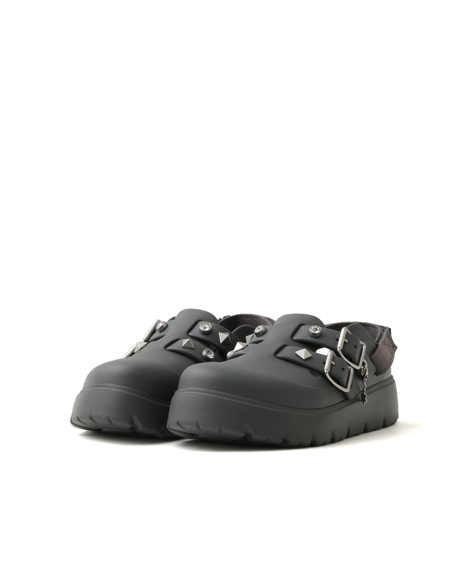 crocs Loaferette Star Studded Clog Carbonの画像