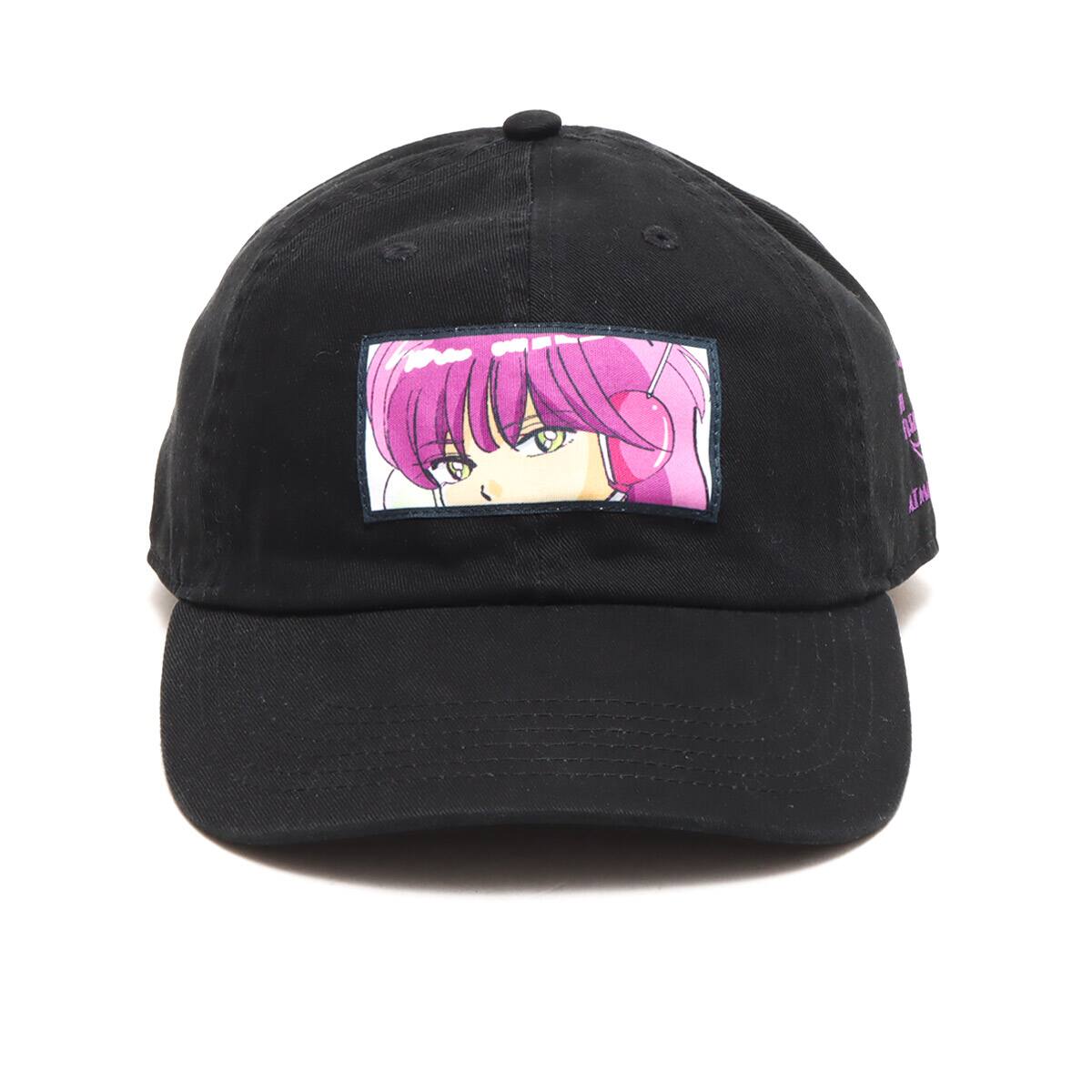 atmos pink 降幡愛 × atmospink グラフィックCAP BLACKの画像