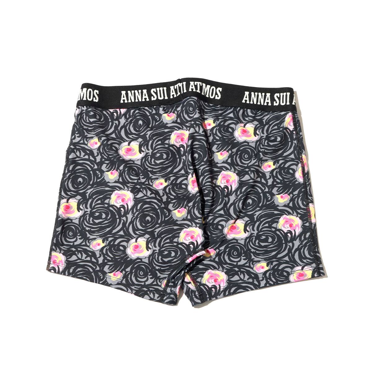 ANNA SUI x ATMOS ボクサーパンツ BLACK x PINK 21HO-I