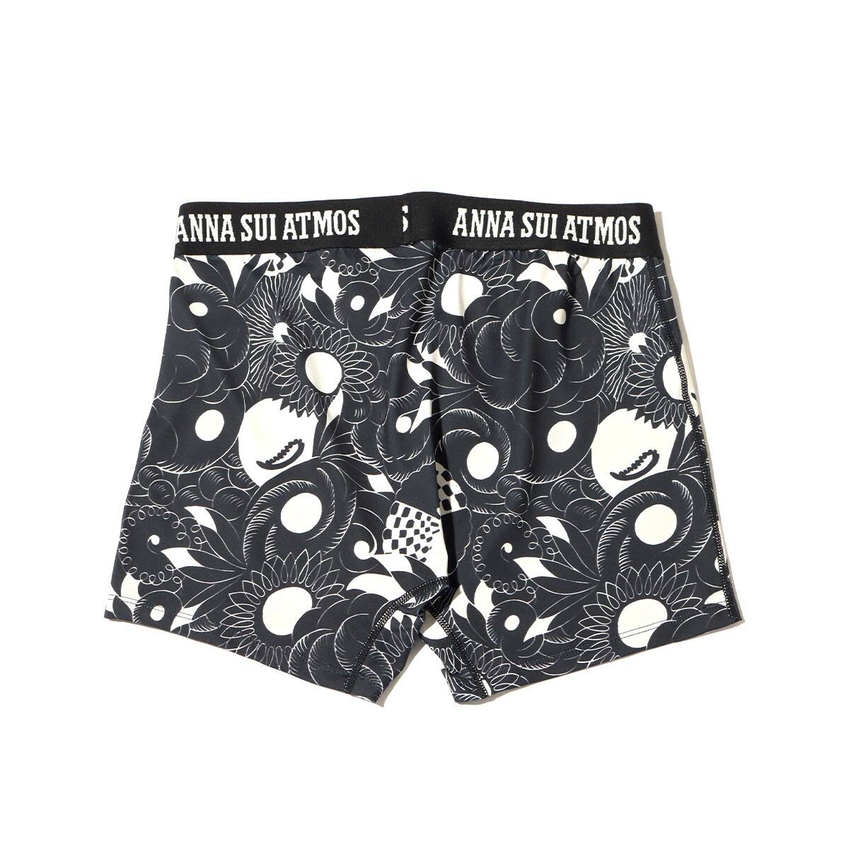 ANNA SUI x ATMOS ボクサーパンツ BLACK ×WHITE 21HO-I