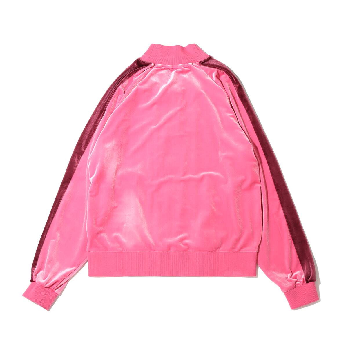atmos pink RIEHATA × atmospink ベロア ジャージジャケット PINK 21HO-S