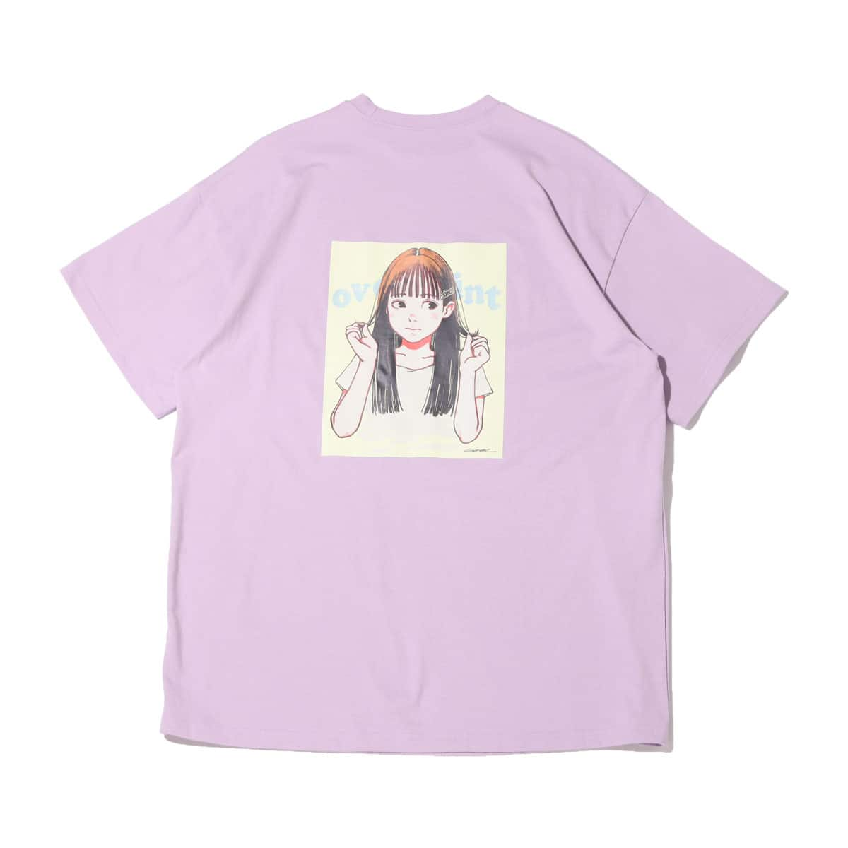 atmos pink×めるる×古塔つみ グラフィックT PURPLE