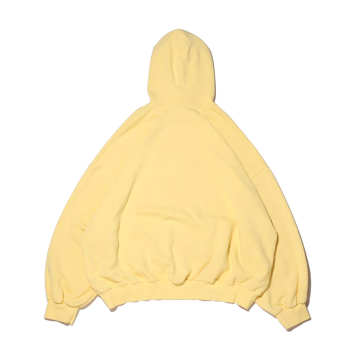 atmos pink RIEHATA エンブロイダリー ロゴ フーディー YELLOWの画像