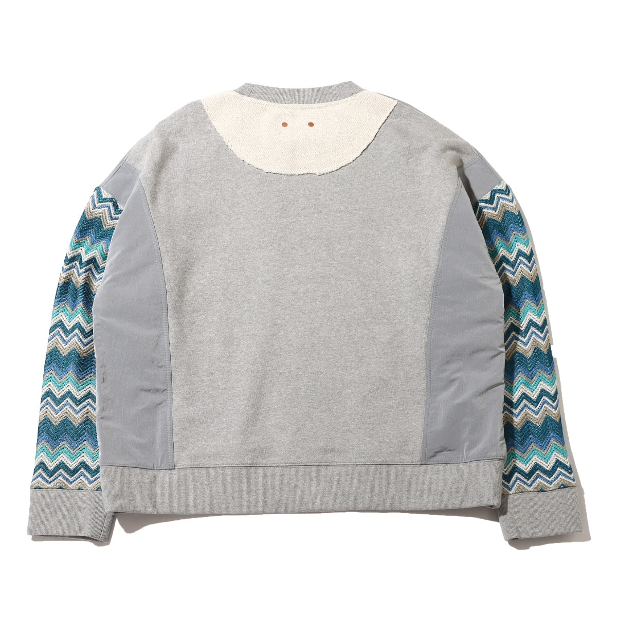 asics AB Contrast Sweatshirt GREYの画像