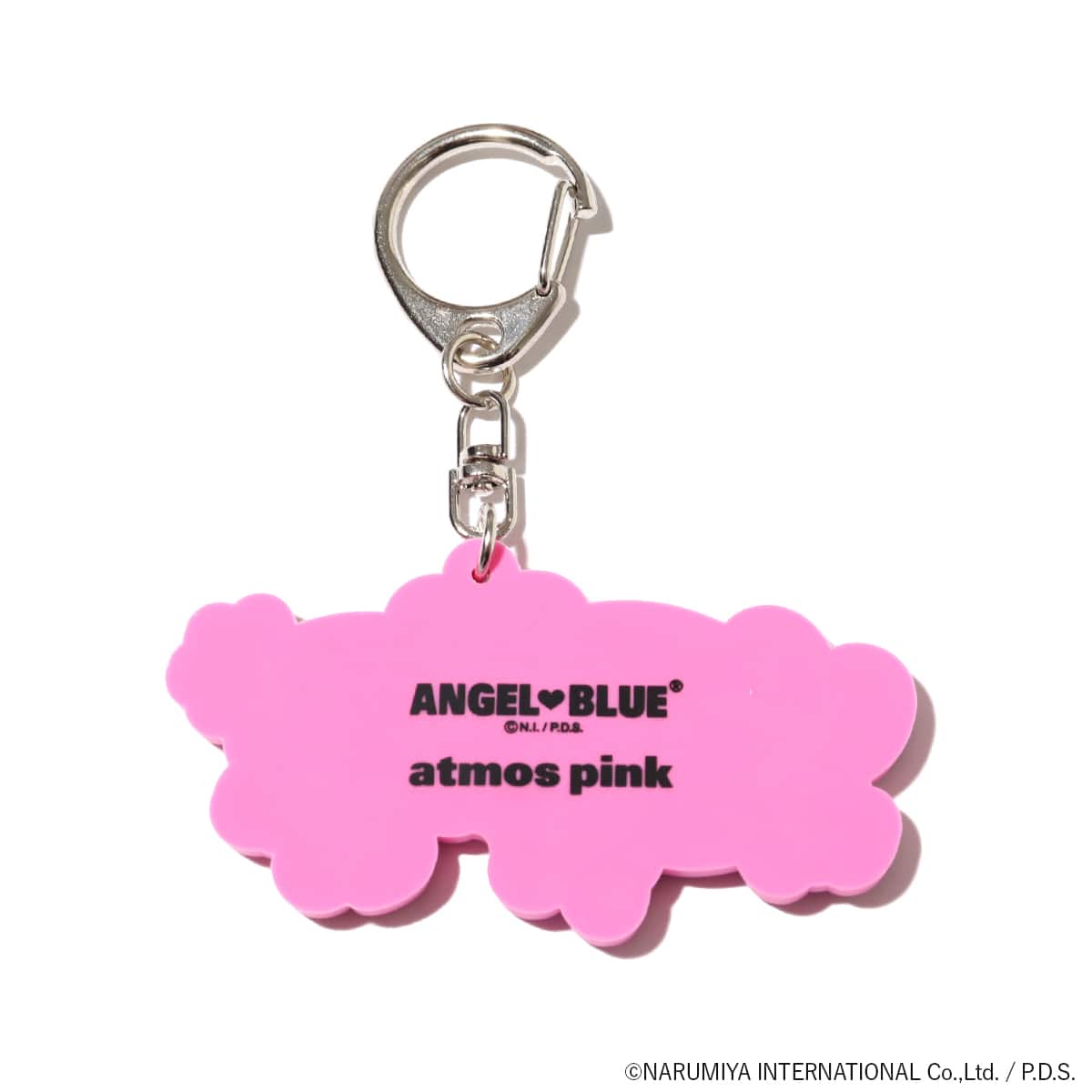 atmos pink × ANGEL BLUE キーチェーン PINK