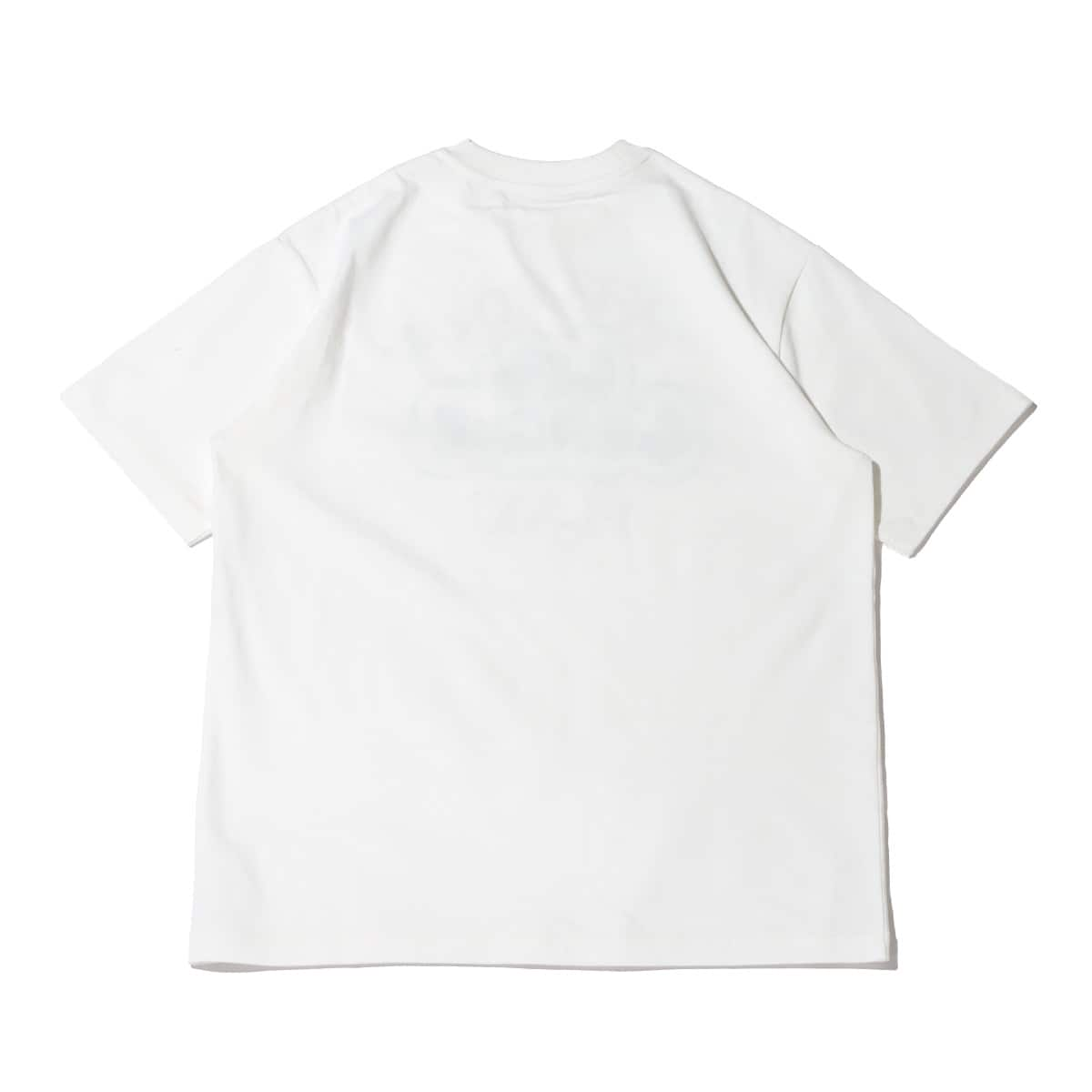 atmos pink × LIL LEAGUE 書き下ろしロゴ Tシャツ WHITE