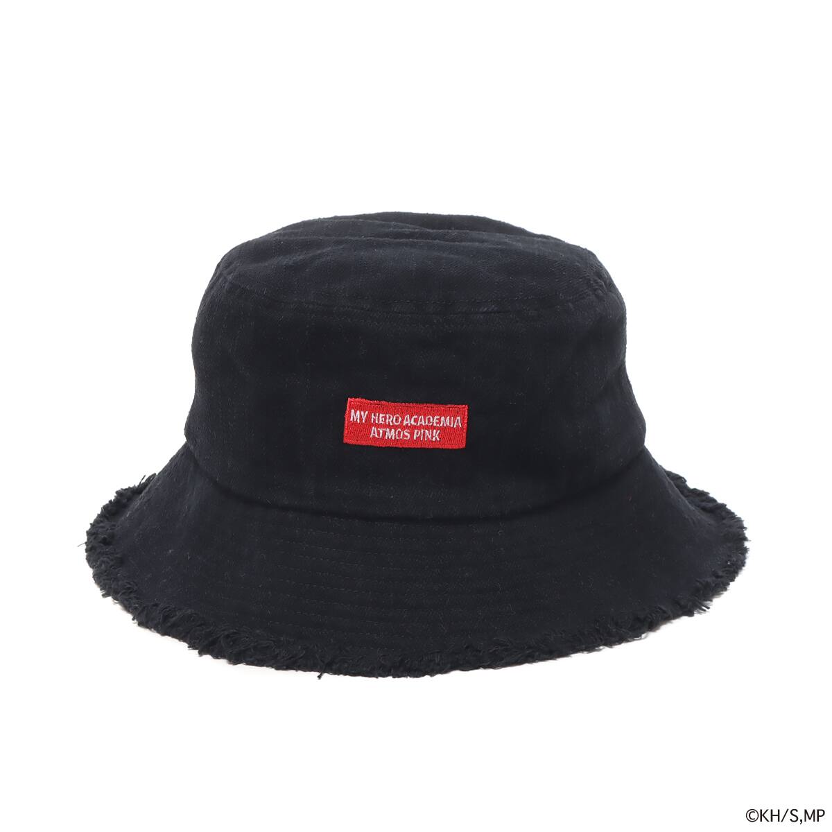 atmos pink × MY HERO ACADEMIA バケットハット BLACKの画像