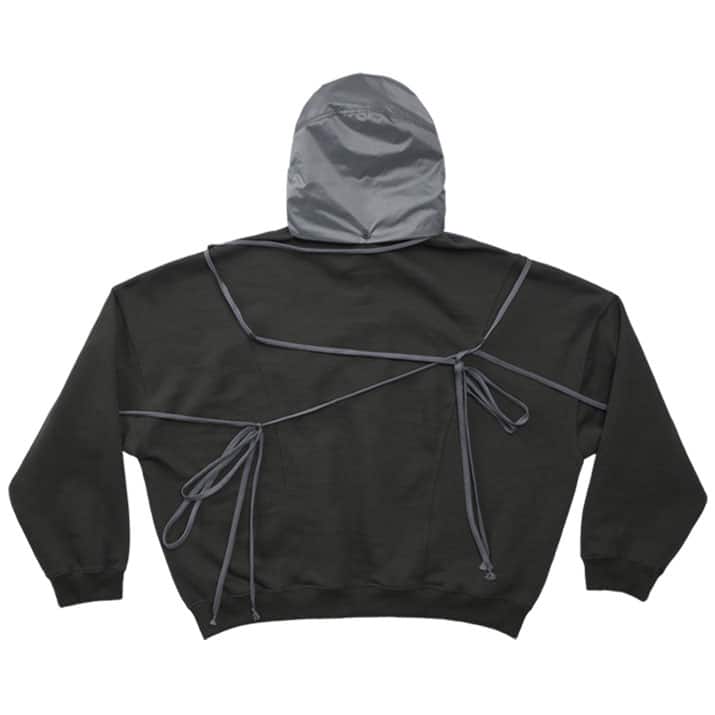OJOS】オホス Detachable Hipsack Sweatshirt Grey (ojos/トップス