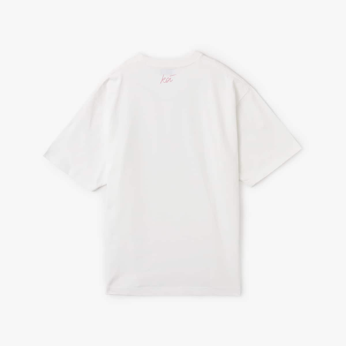 atmos pink x Liyuu Heart Logo T-shirt WHITE