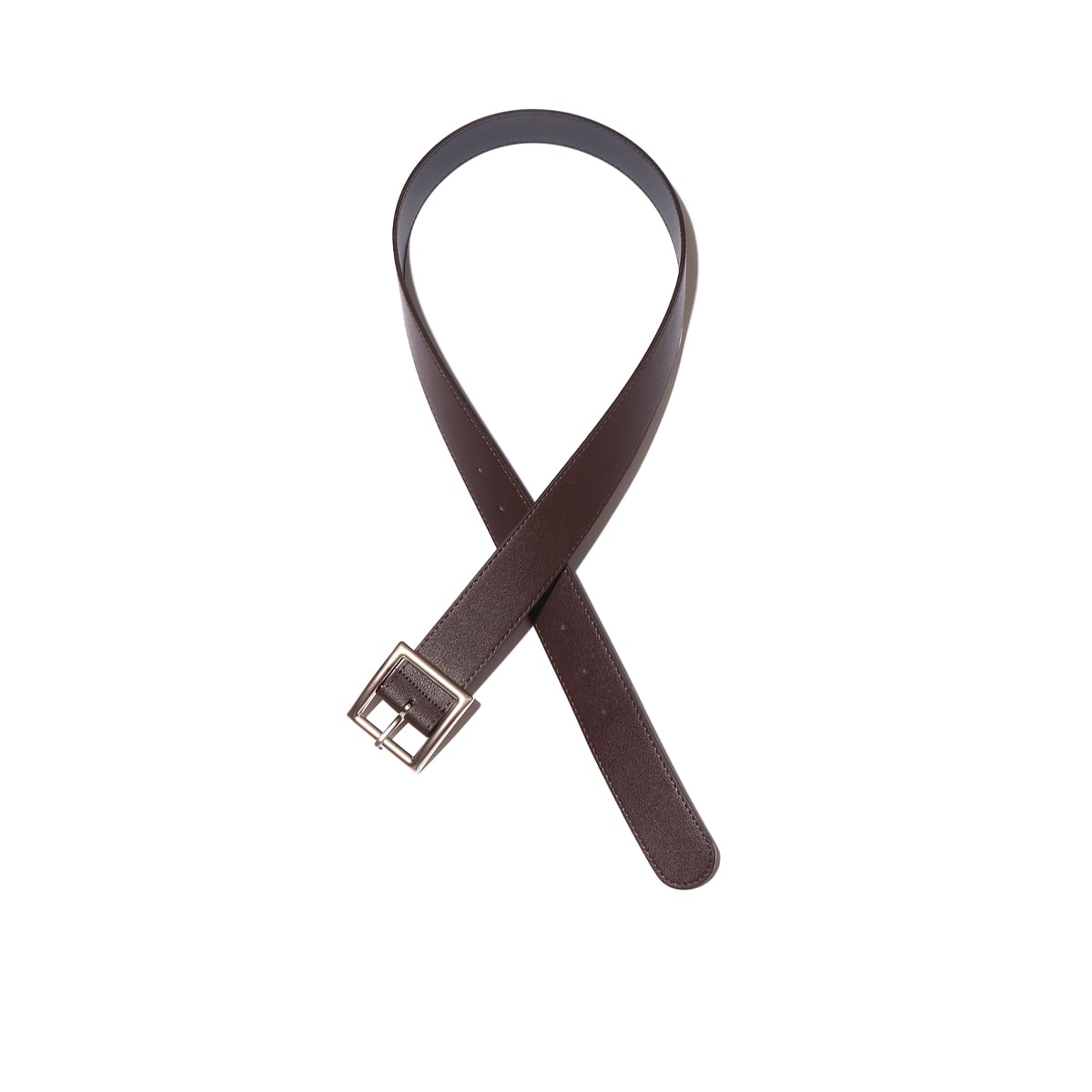 atmos pink Square belt BROWNの画像