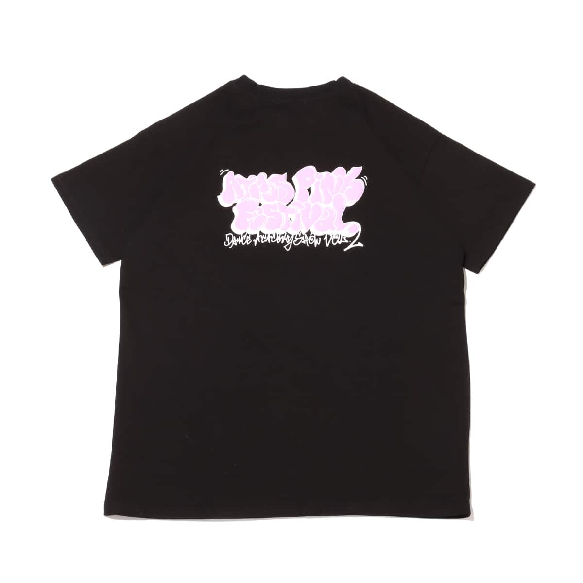 atmos pink Dance Festival BIG T-shirt BLACKの画像