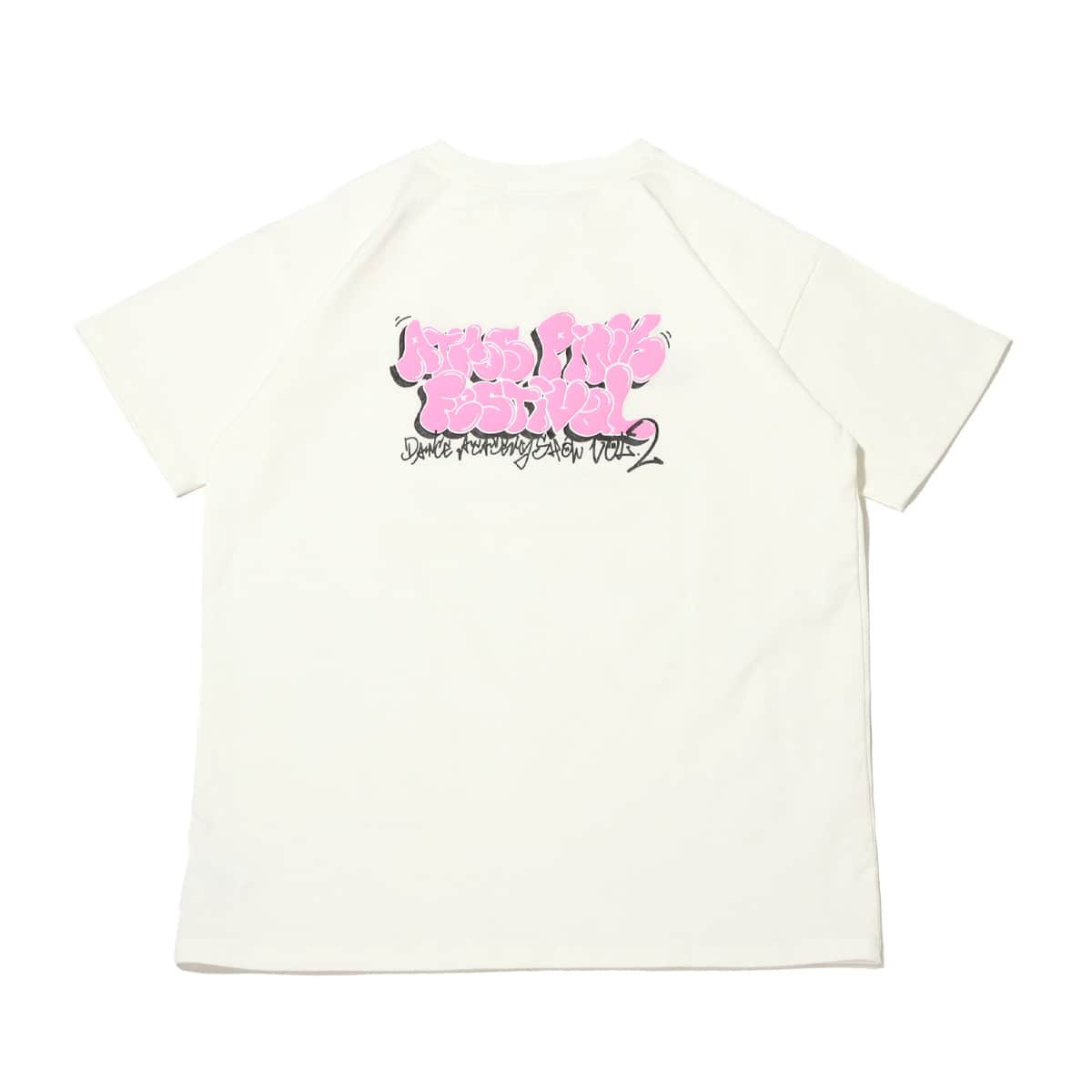atmos pink Dance Festival BIG T-shirt WHITEの画像