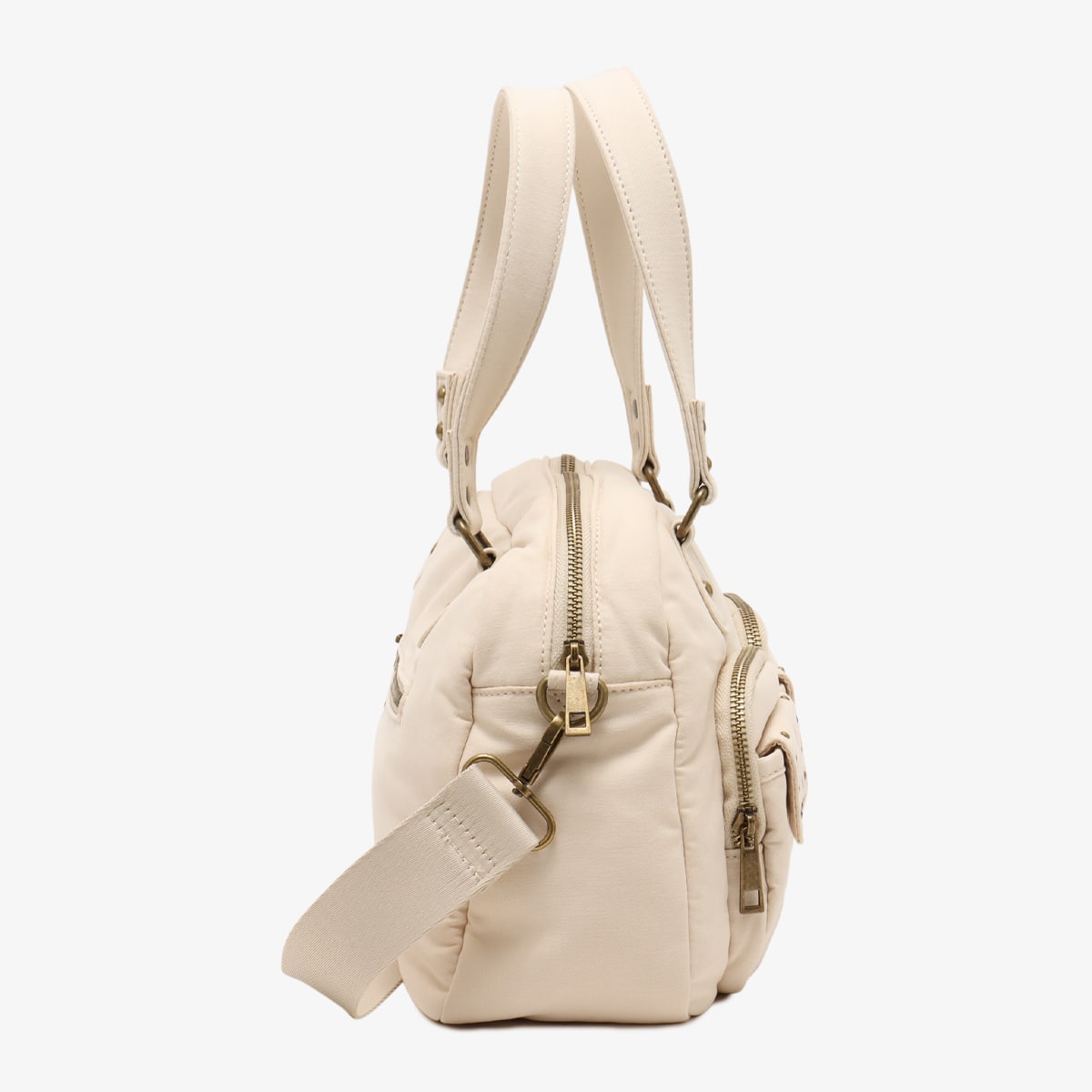 LAGUA GEM x ATMOS PINK BAG IVORY の画像