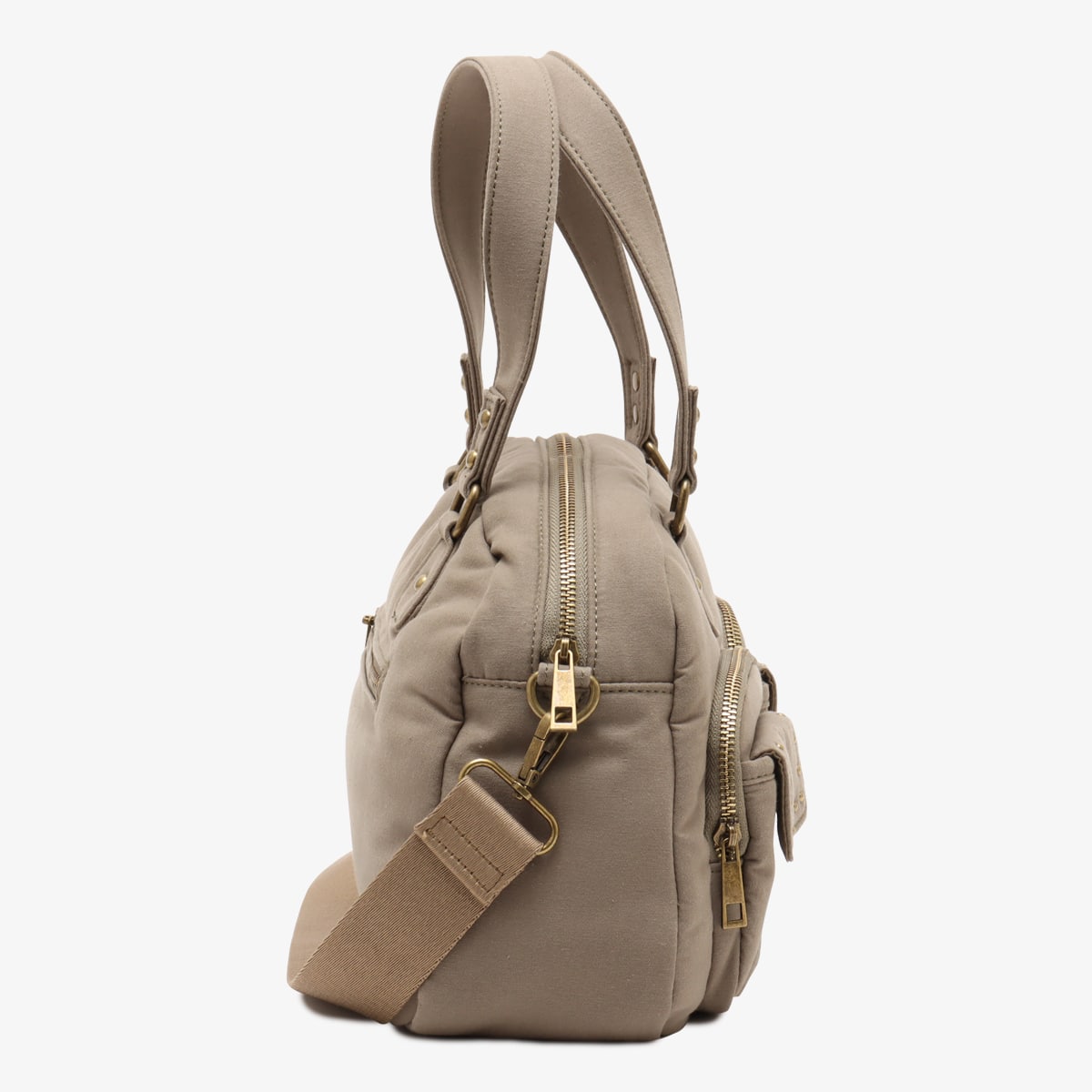LAGUA GEM x ATMOS PINK BAG KHAKI の画像
