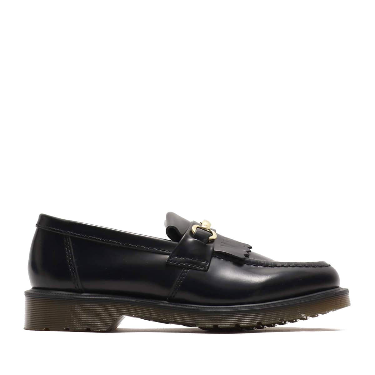 Dr. Martens ARCHIVE ADRIAN SNAFFLE BLACK POLISHED SMOOTH BLACKの画像