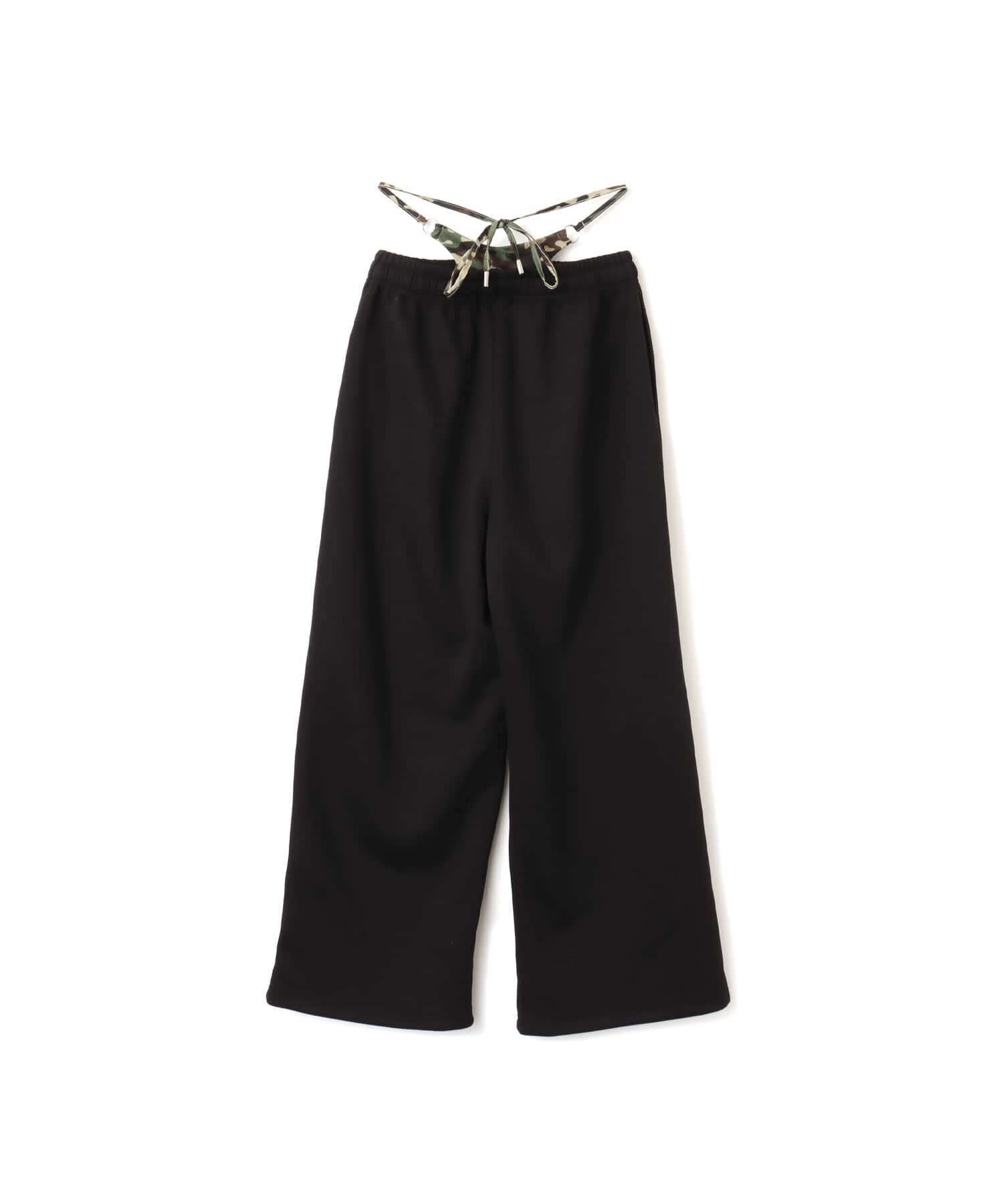 Akanen x atmos pink Kishimen Flow Pants BLACKの画像