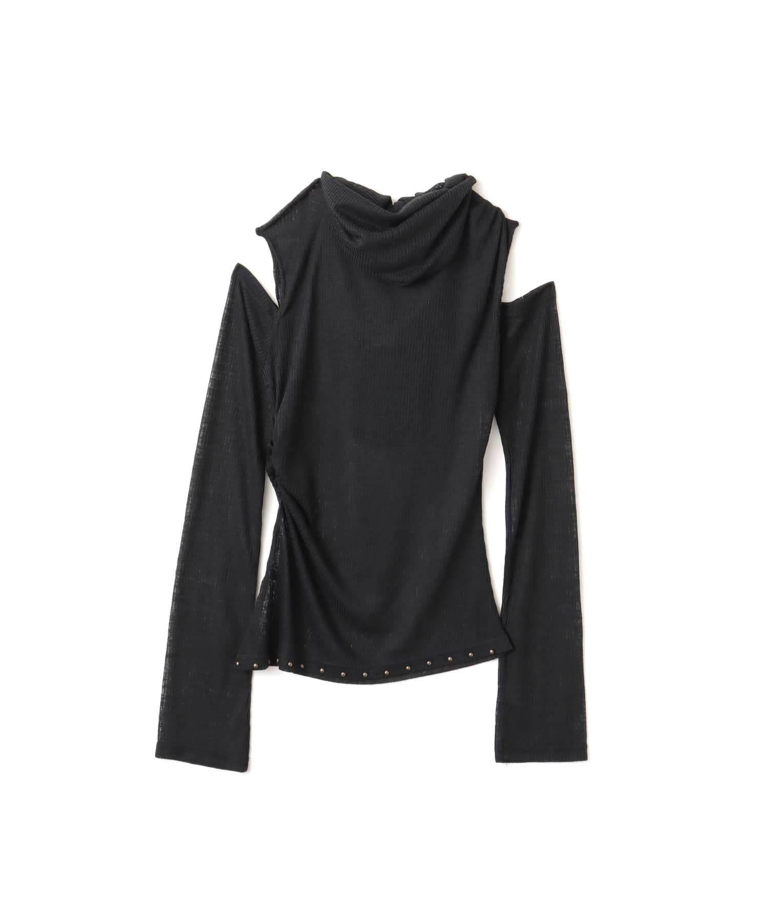 atmos pink See-Through 3-Ways Tops BLACKの画像