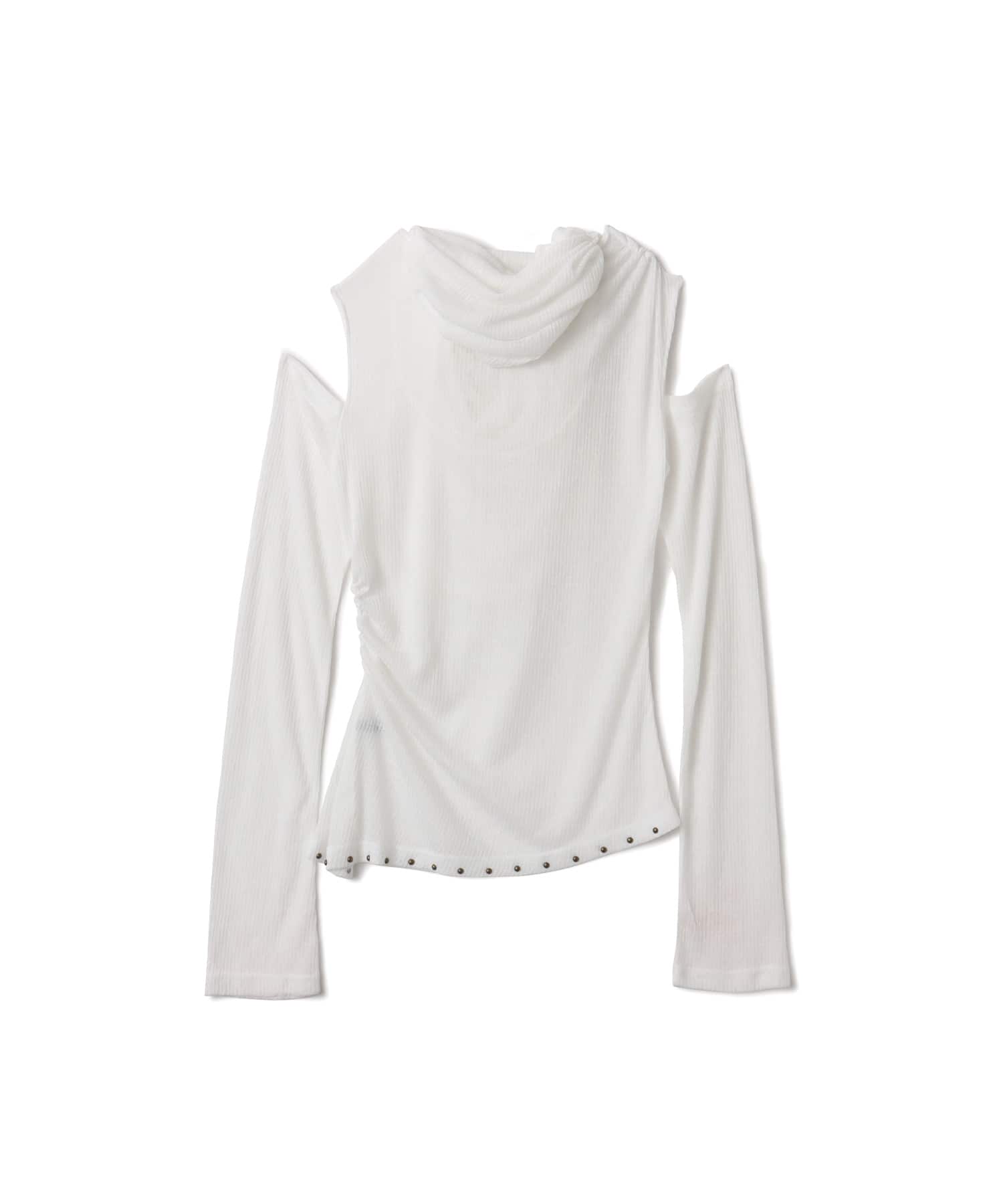 atmos pink See-Through 3-Ways Tops WHITEの画像