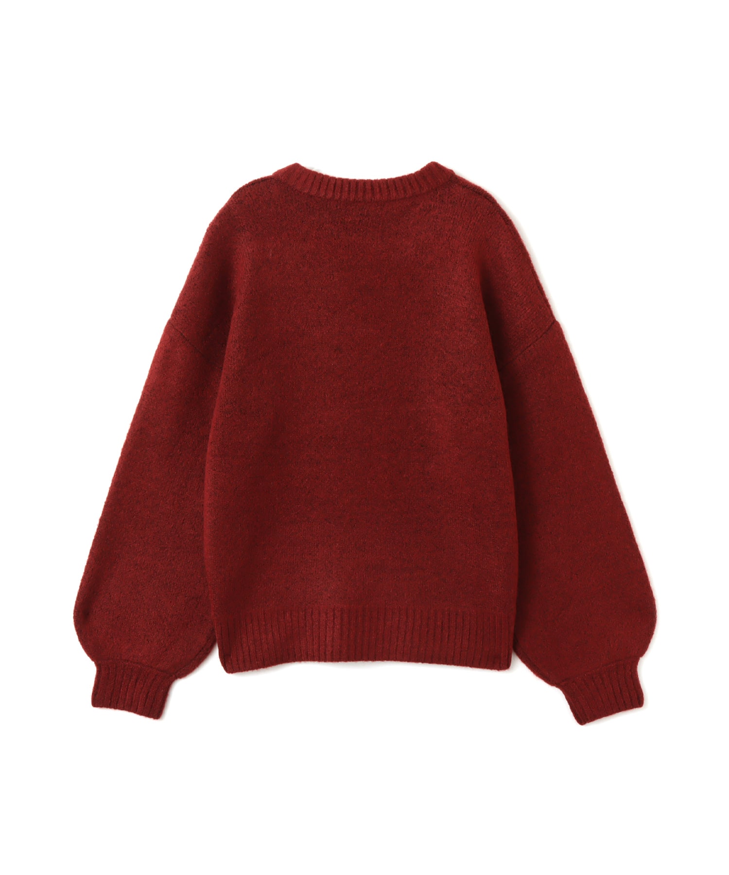 atmos pink  Logo Crew Knit Tops REDの画像
