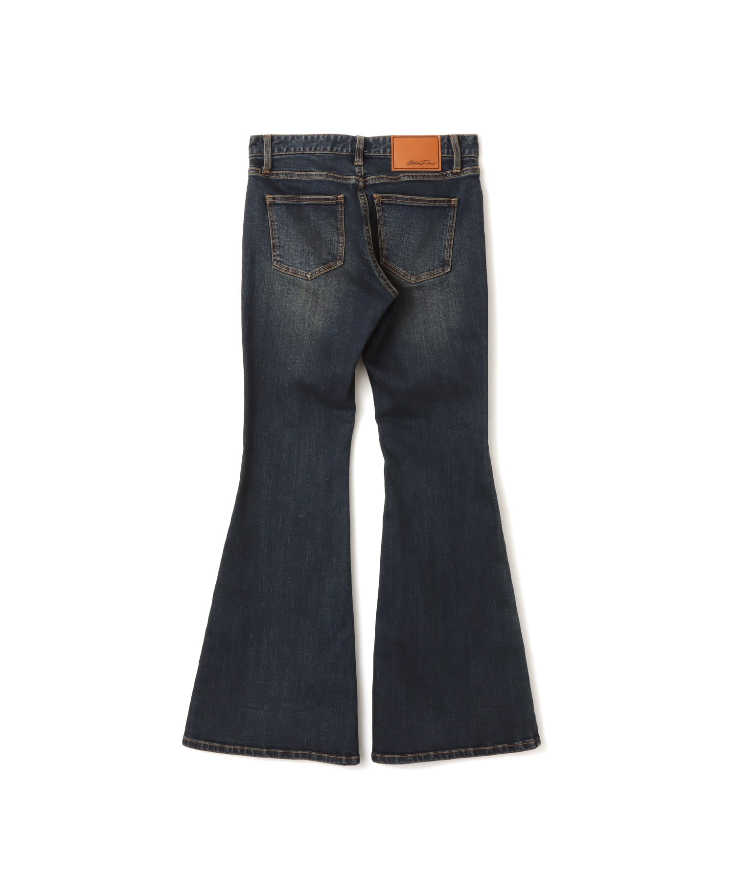 atmos pink Flare Denim Pants BLUEの画像